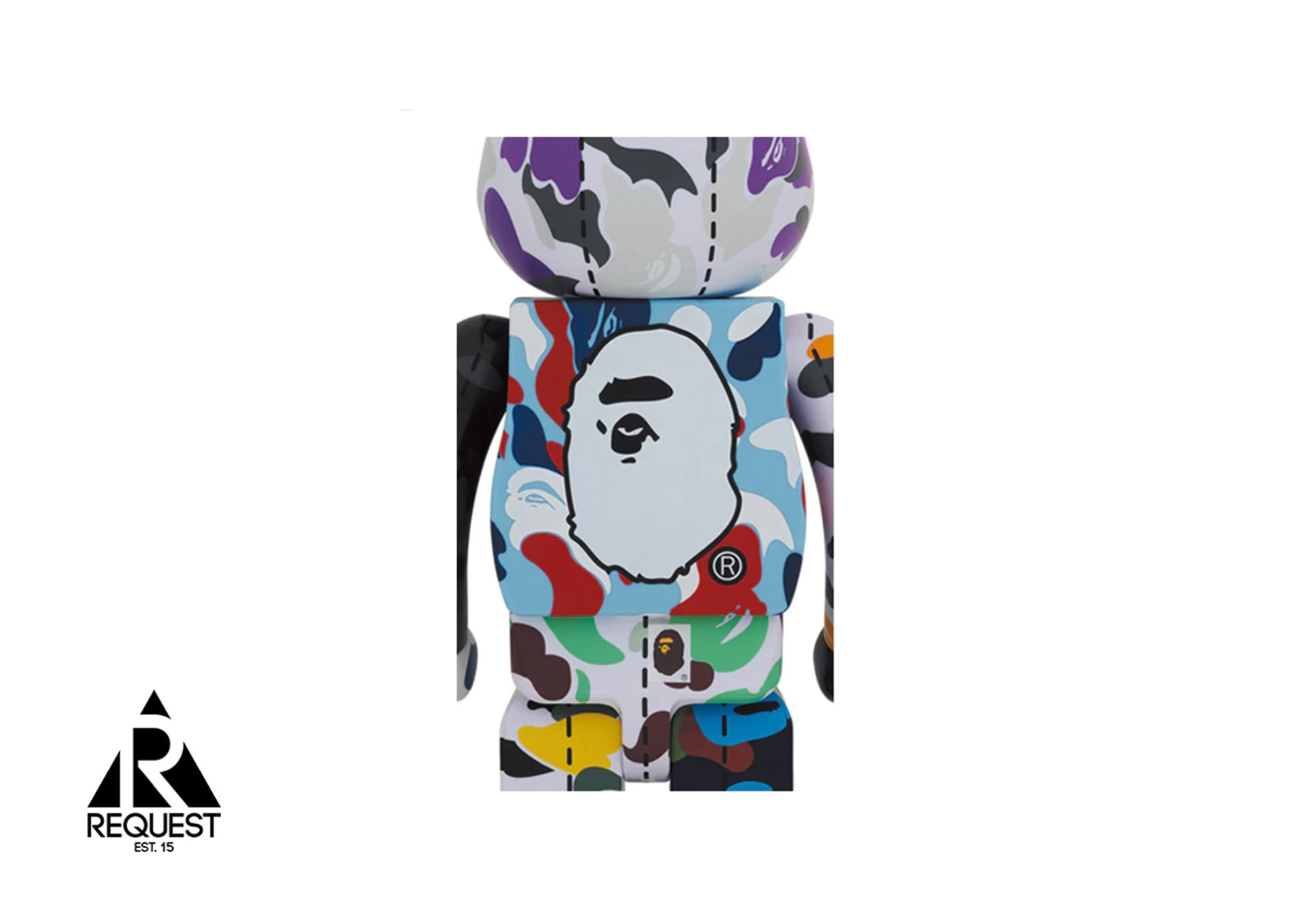 Medicom Be@rbrick x Bape 1000% "28TH ANNIVERSARY #1"