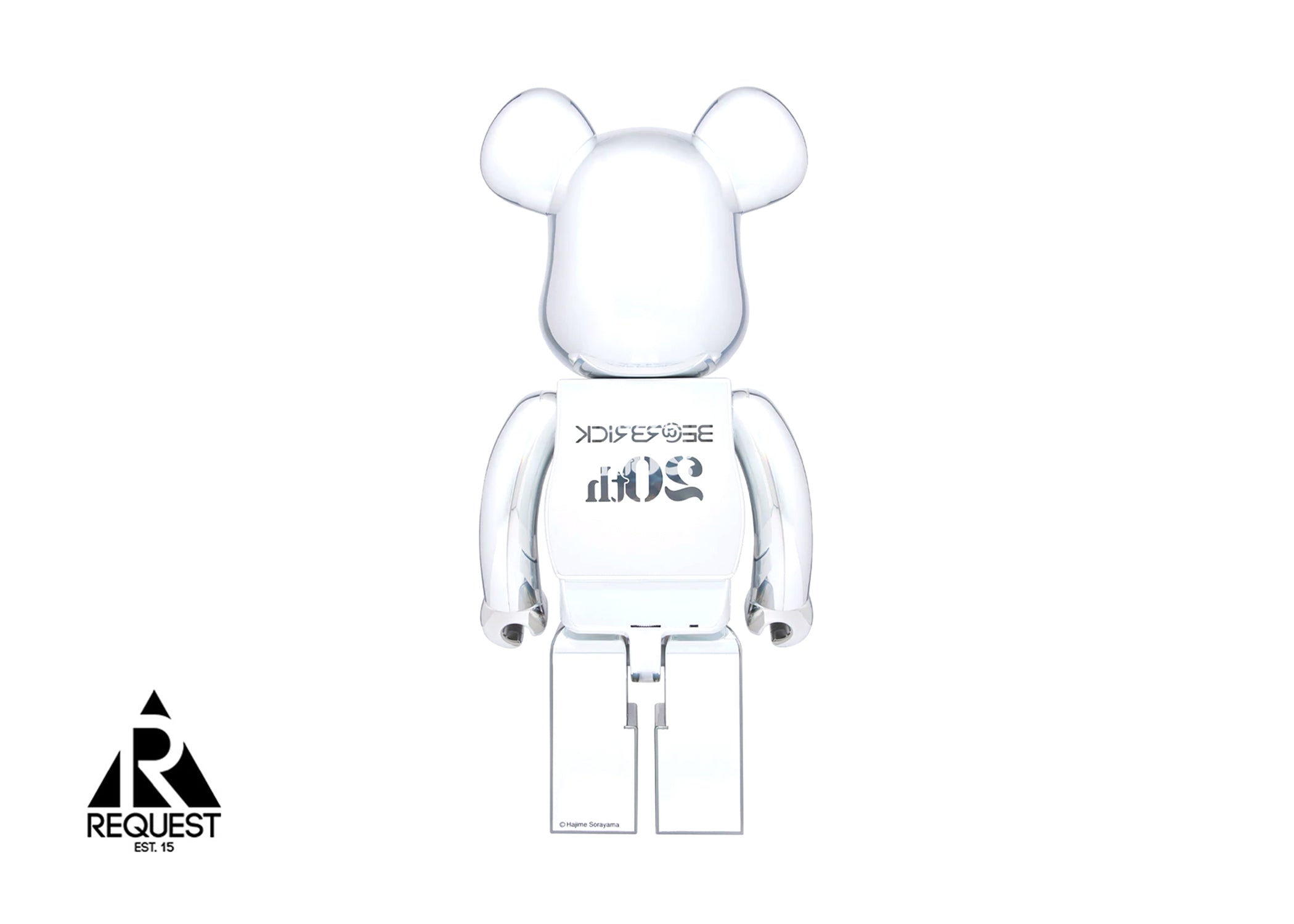 Medicom Be@rbrick 1000% "SORAYAMA 20TH DEEP CHROME"