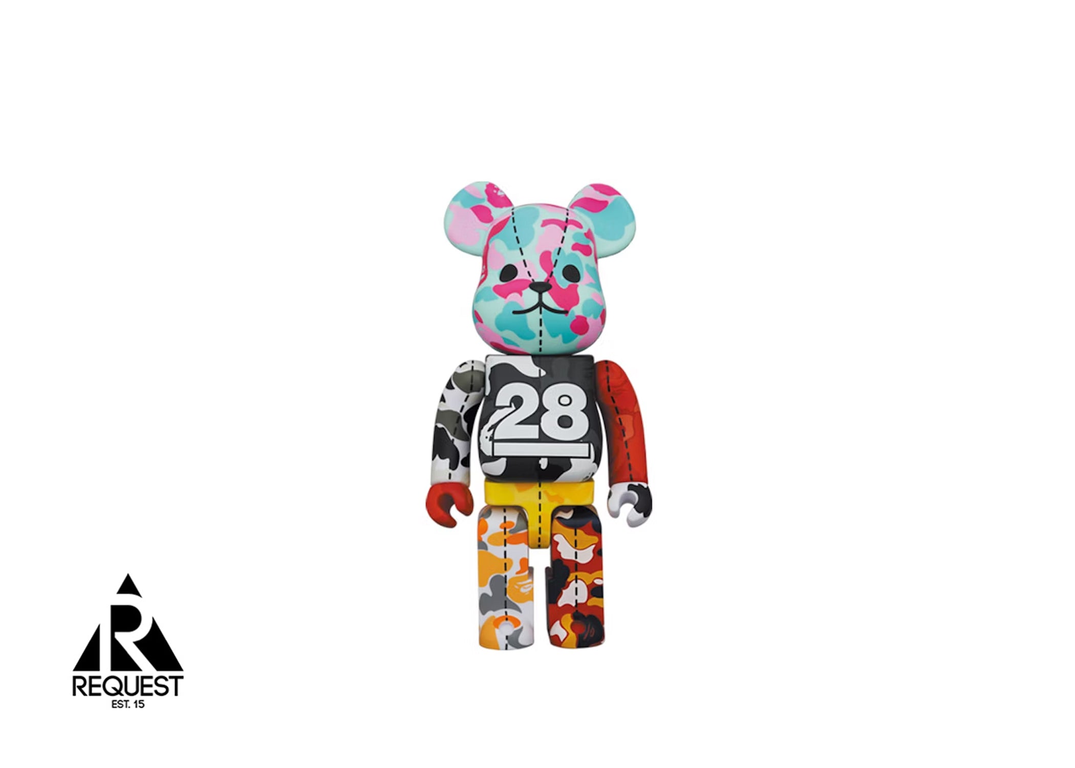Medicom Be@rbrick x Bape 400% "28TH ANNIVERSARY #3"