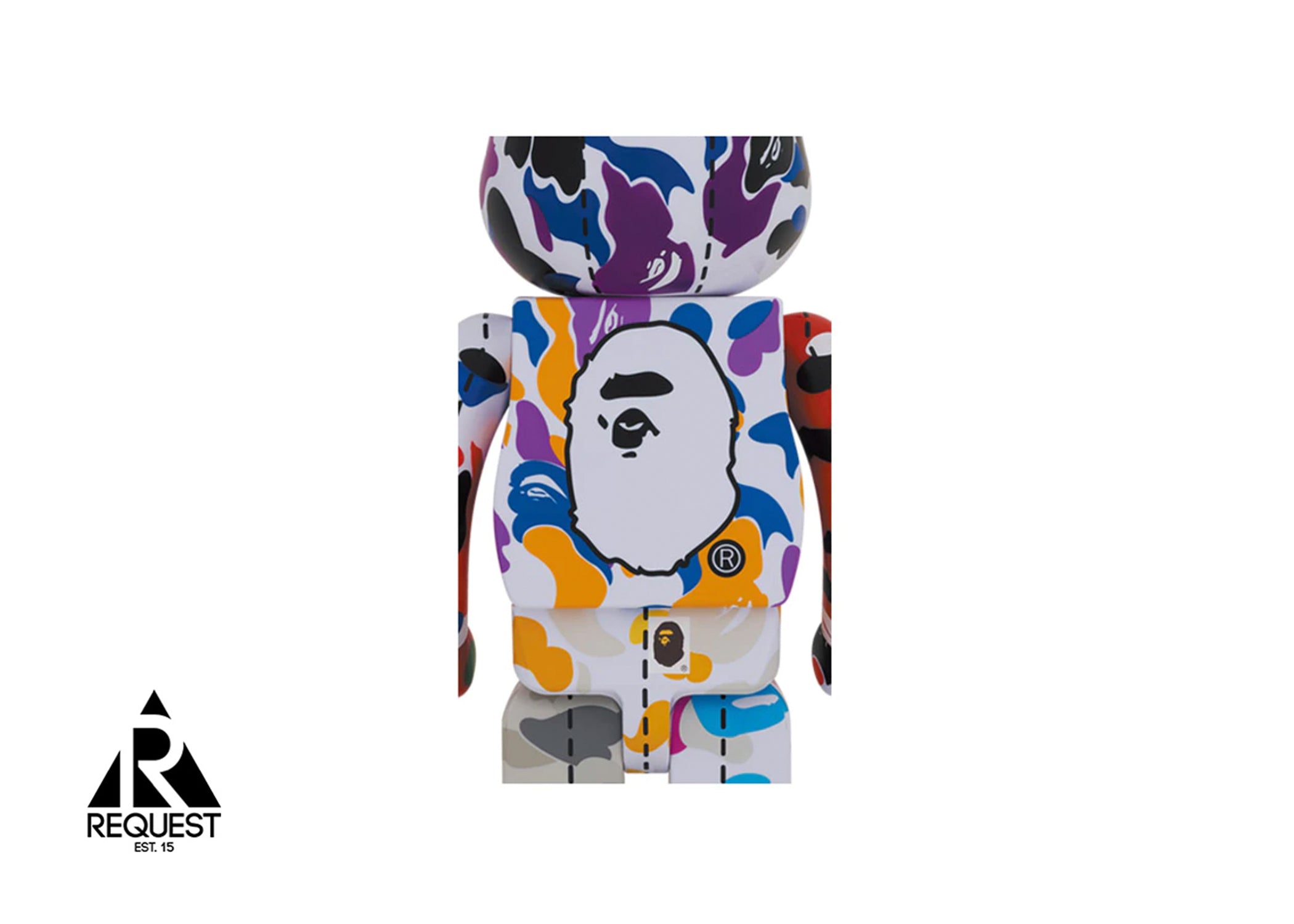 Medicom Be@rbrick x Bape 1000% "28TH ANNIVERSARY #2"