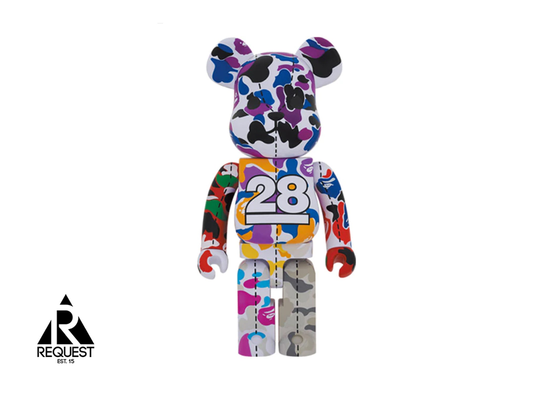 Medicom Be@rbrick x Bape 1000% "28TH ANNIVERSARY #2"