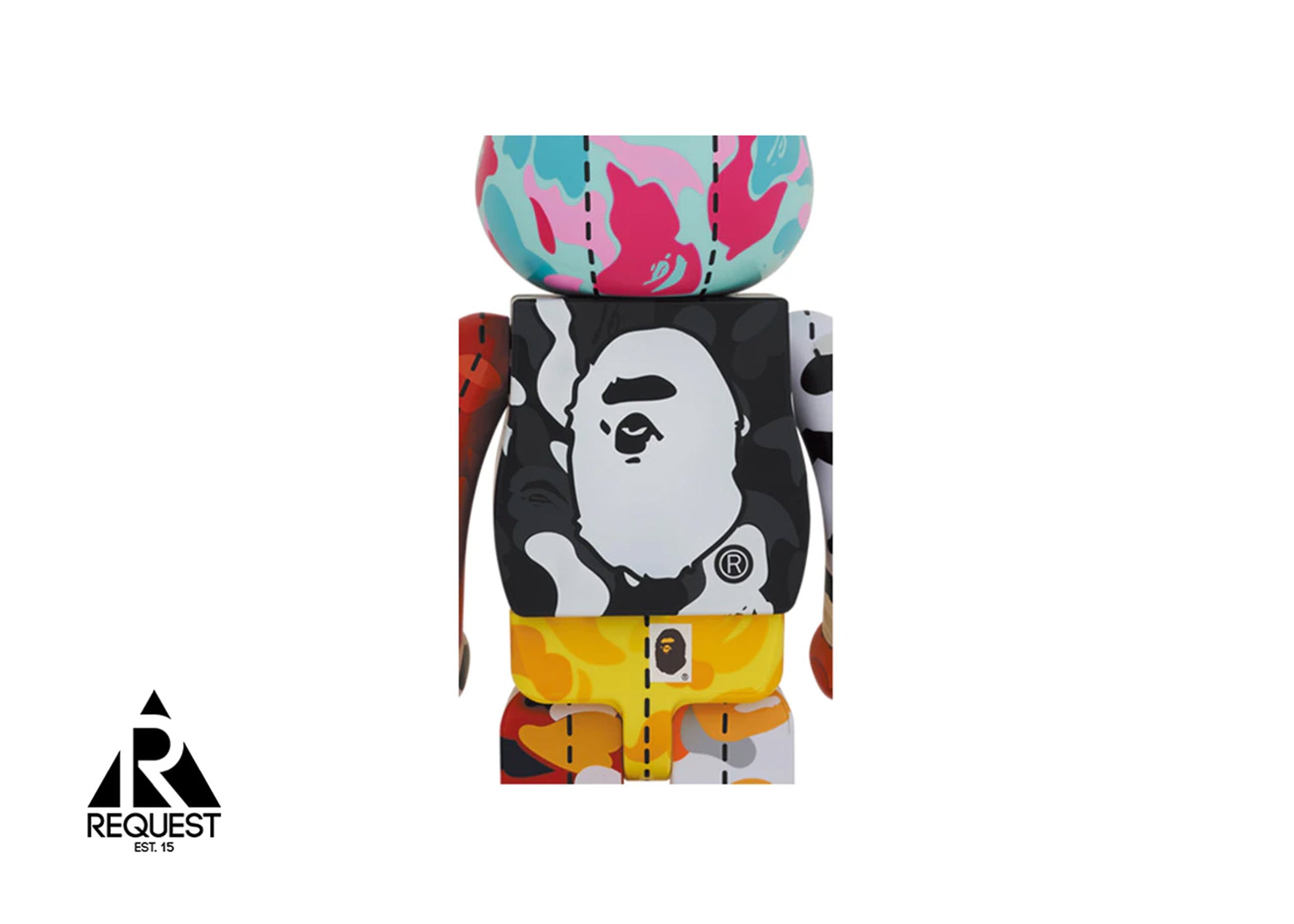 Medicom Be@rbrick x Bape 1000% "28TH ANNIVERSARY #3"