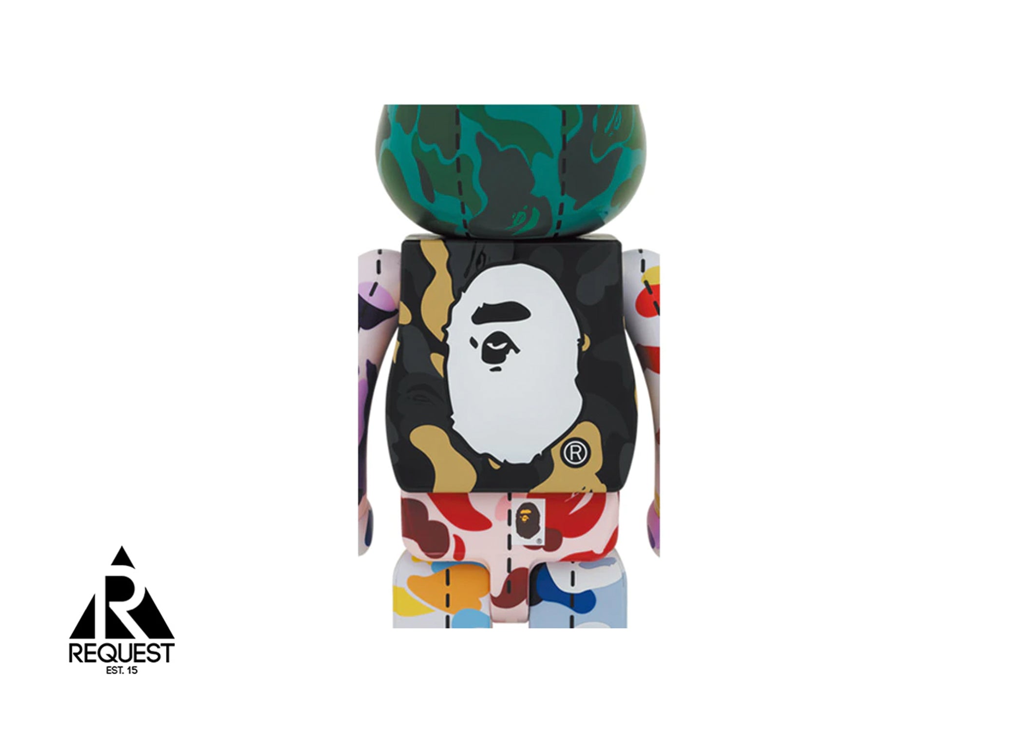 Medicom Be@rbrick x Bape 1000% "28TH ANNIVERSARY #4"