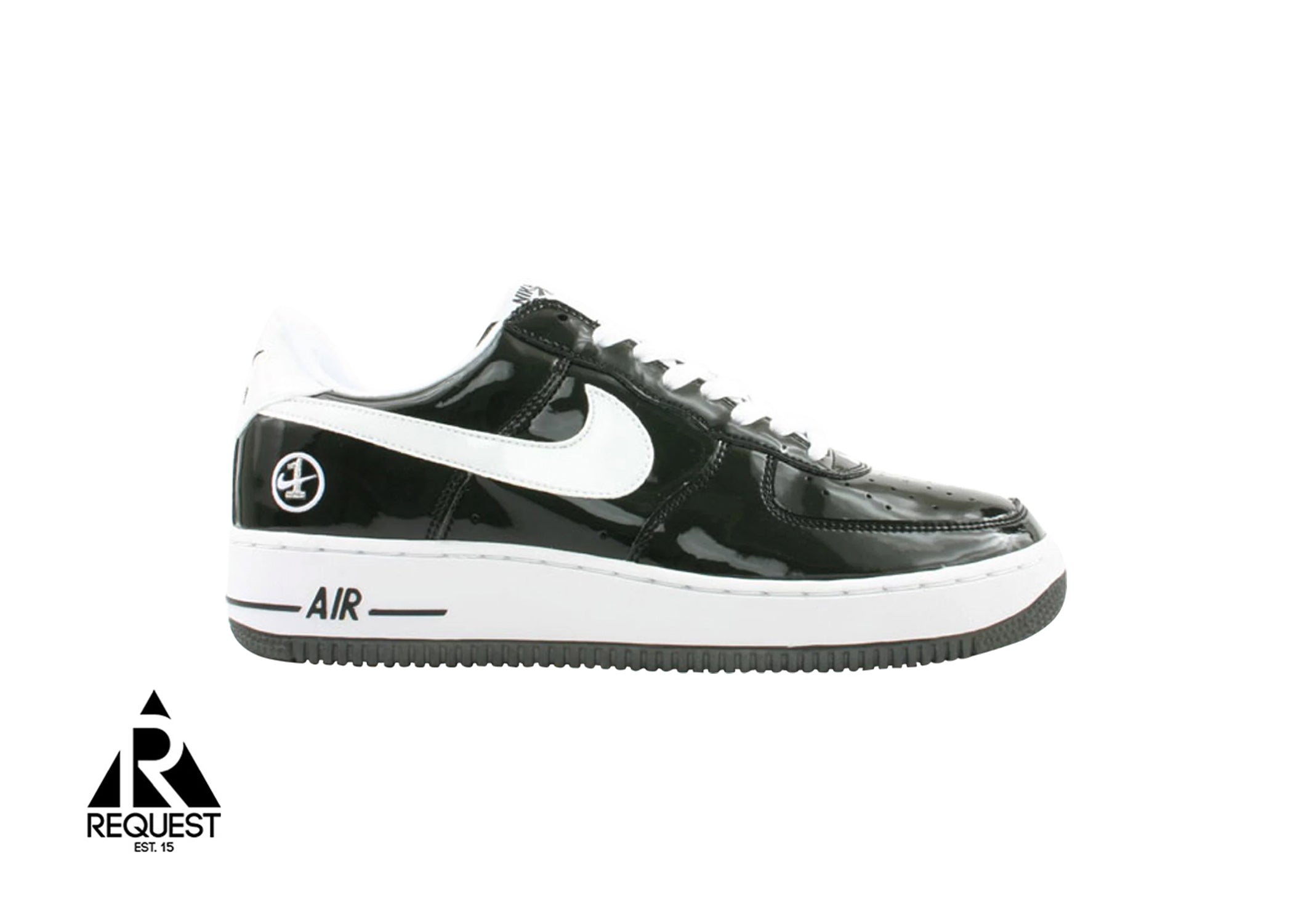 Nike Air Force 1 Low Black White Patent