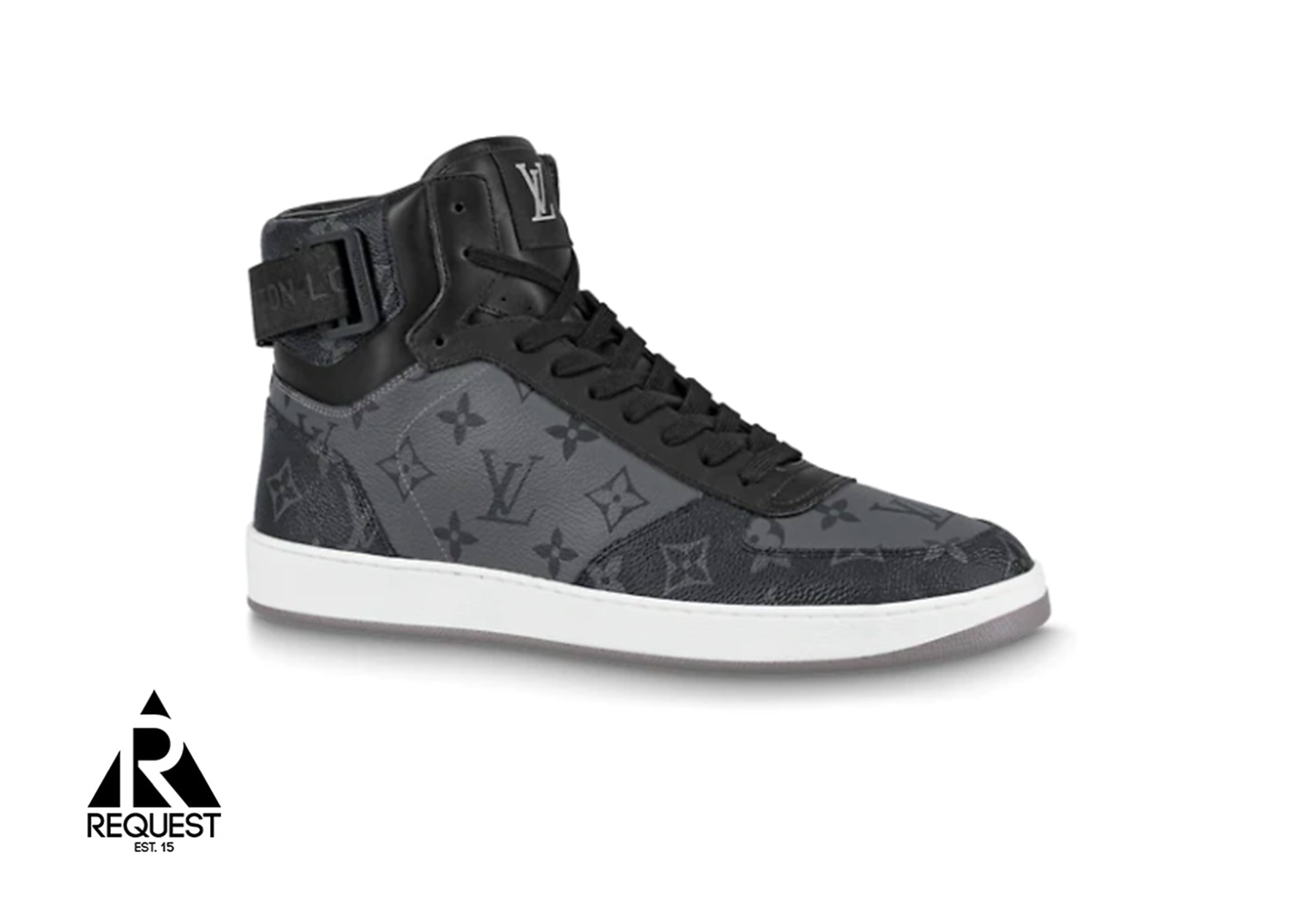 Louis Vuitton Rivoli Sneaker Boot Monogram Black