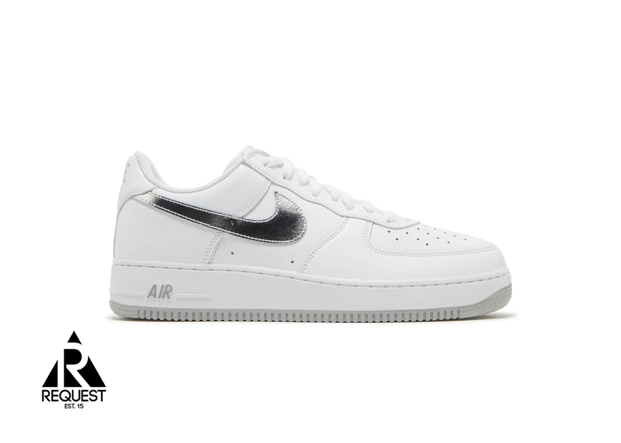 Nike Air Force 1 Low "Color of the Month White Metallic Silver"