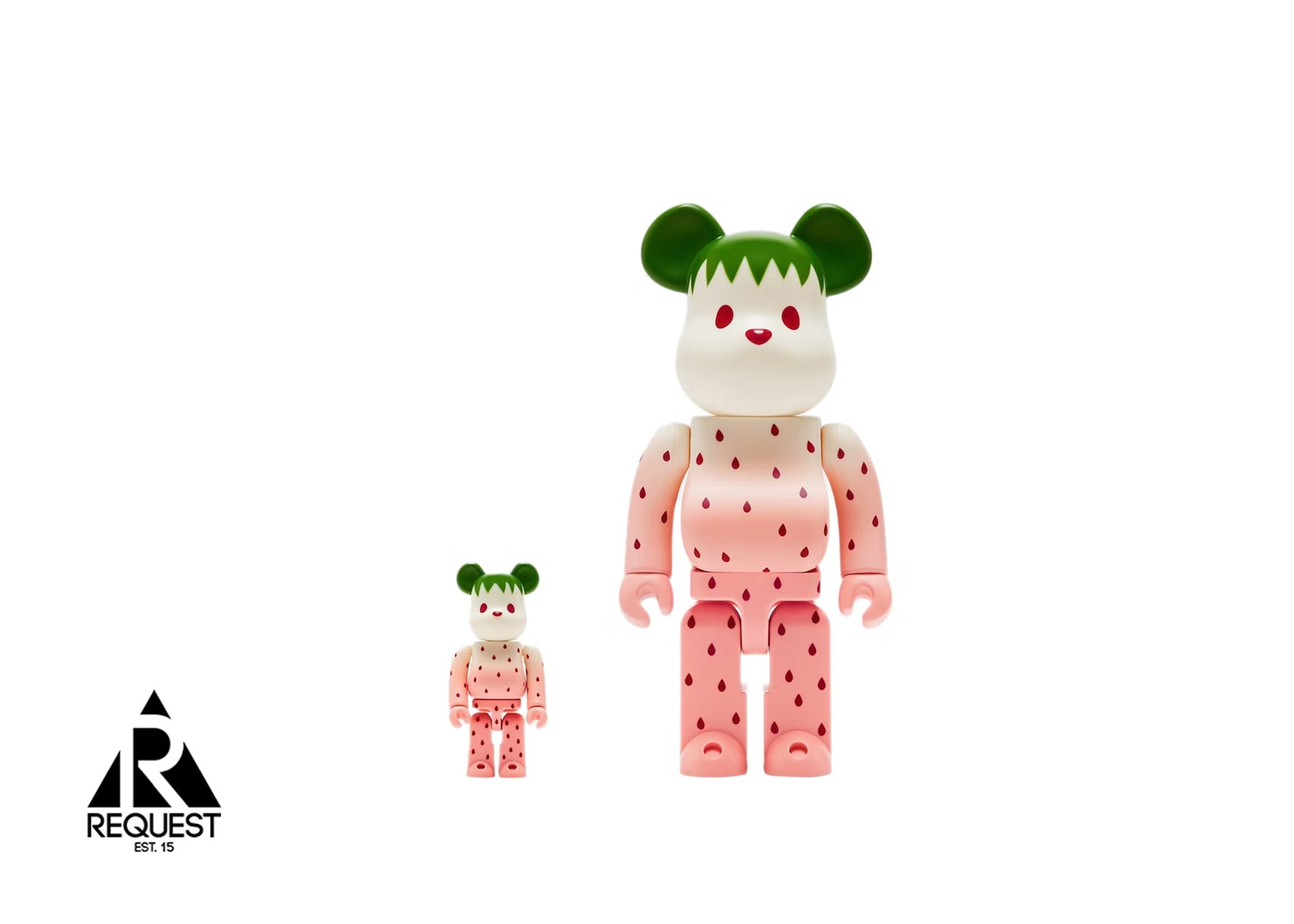 Medicom Be@rbrick 400% & 100% "CLOT SNOW STRAWBERRY"