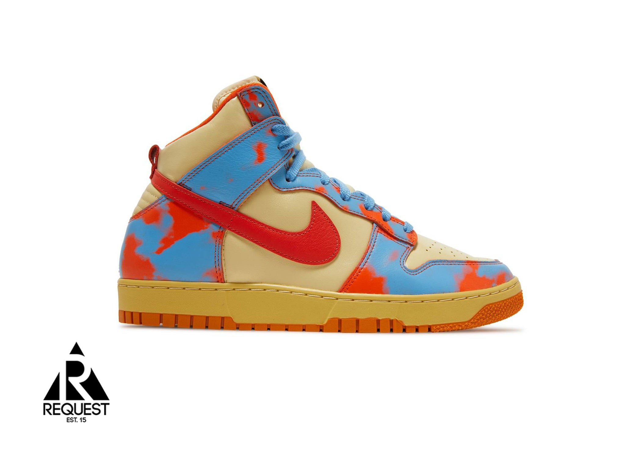 Nike Dunk High 1985 SP "Orange Acid Wash"