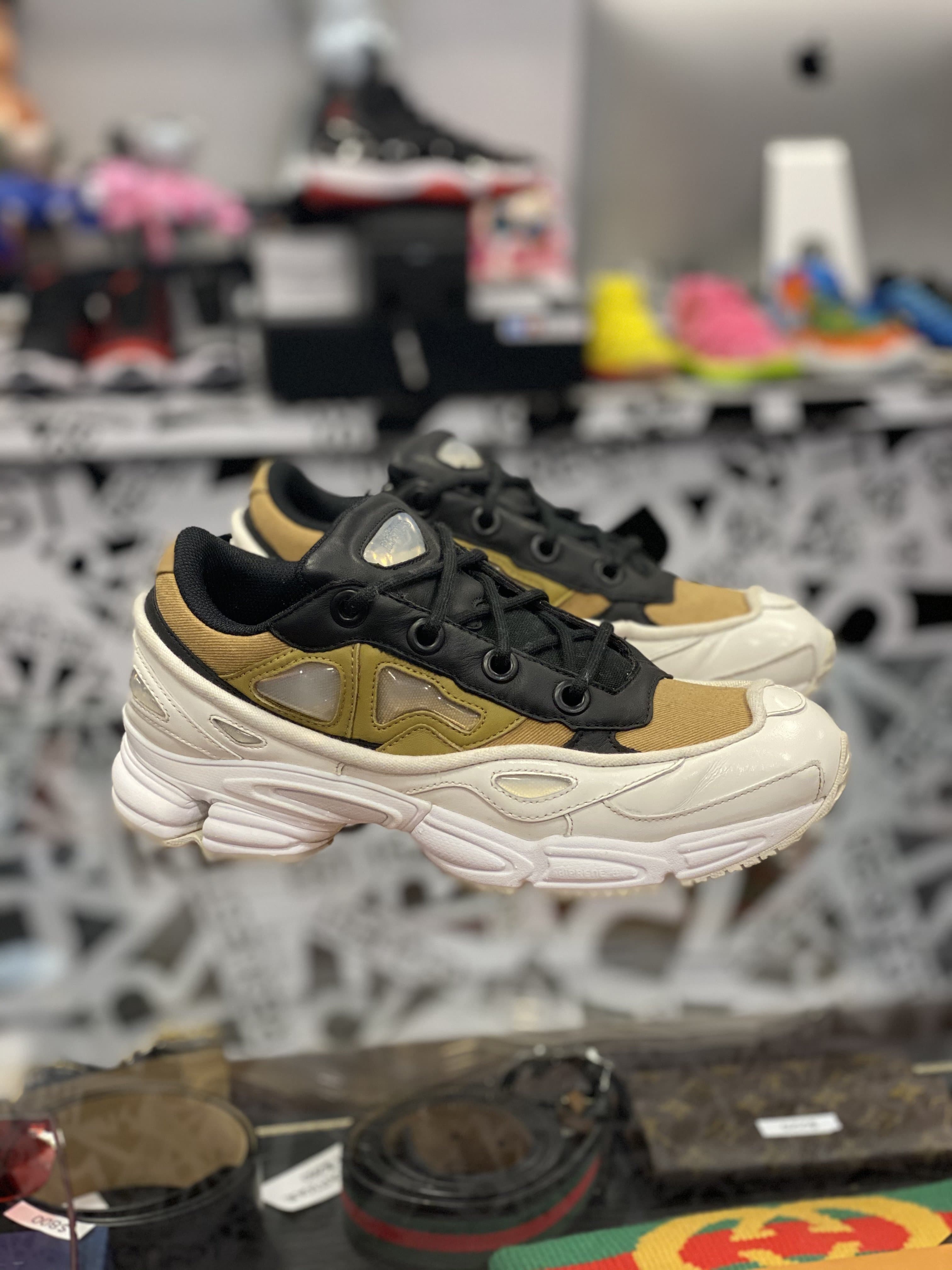 Adidas Raf Simons Ozweego “Sail Gold”