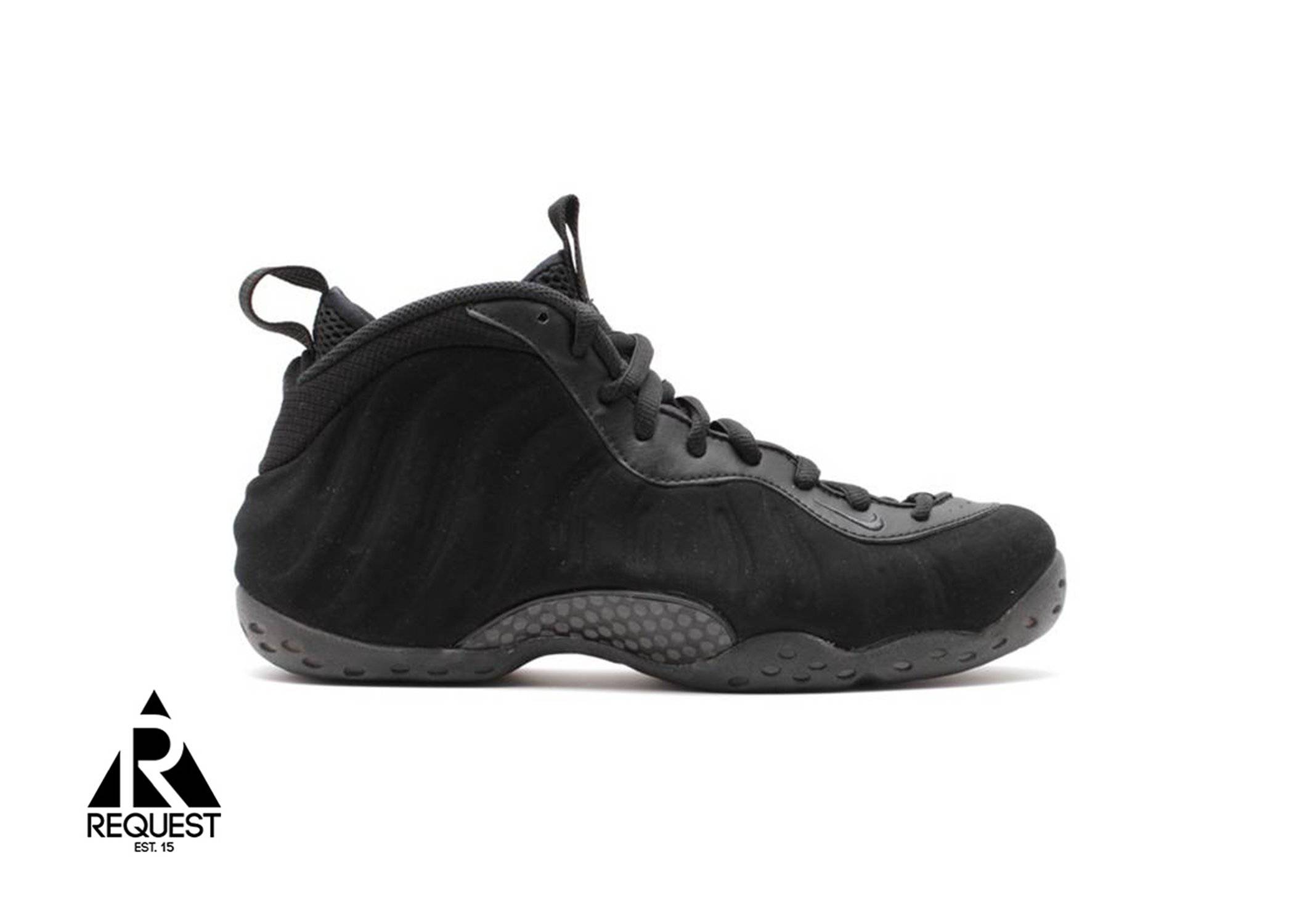 Air Foamposite One “Black Suede”