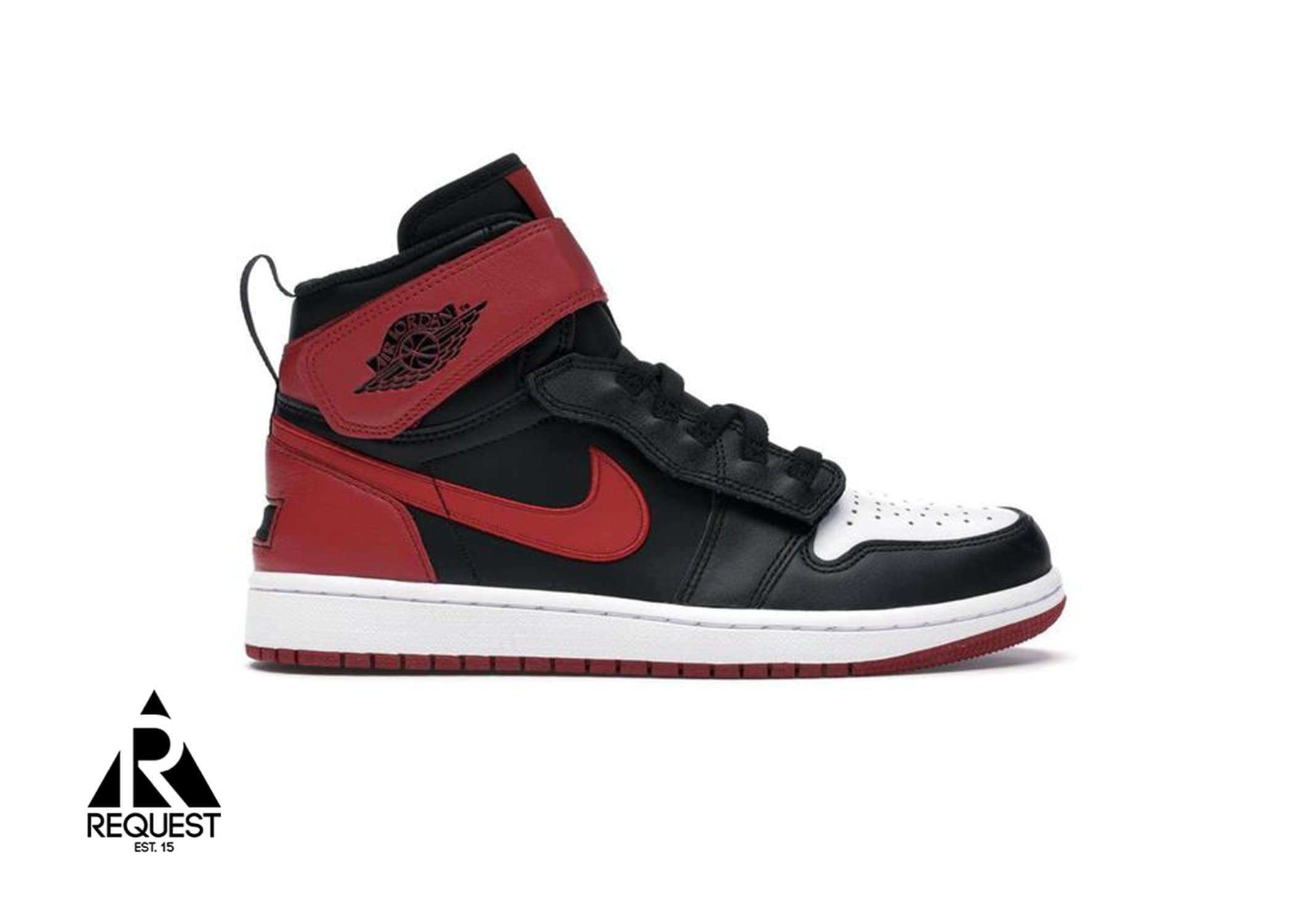 Air Jordan 1 Hi Flyease “Bred White Toe”