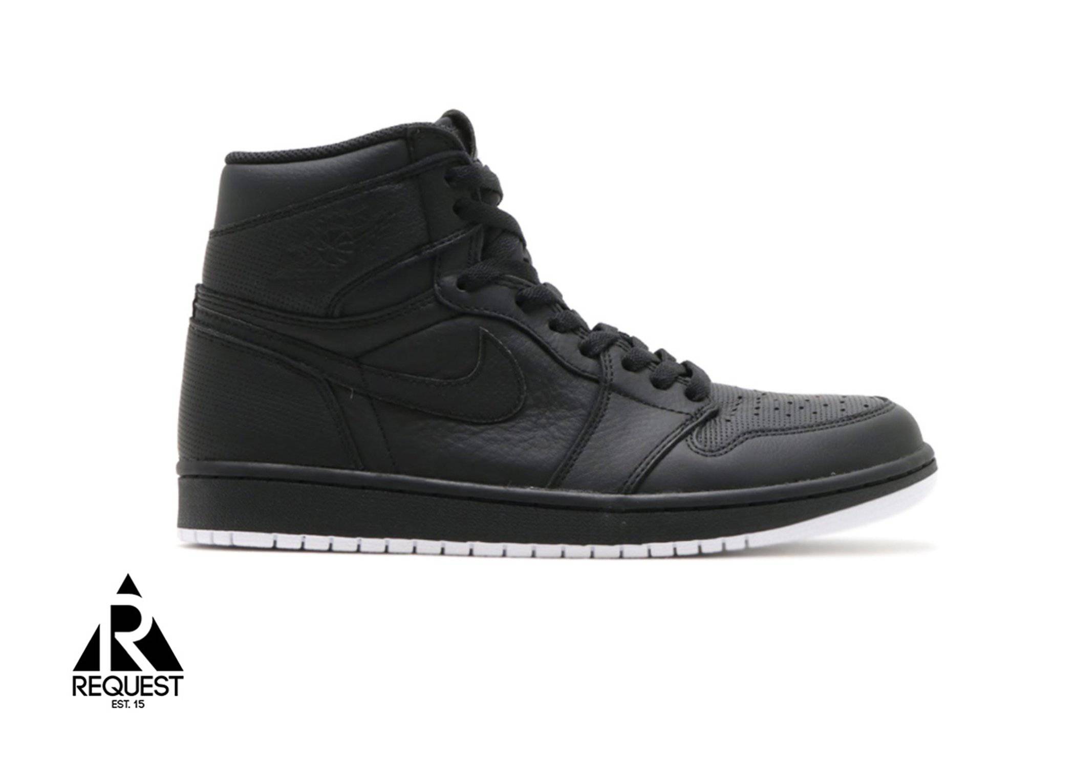 Air Jordan 1 Retro “Black Perforated”