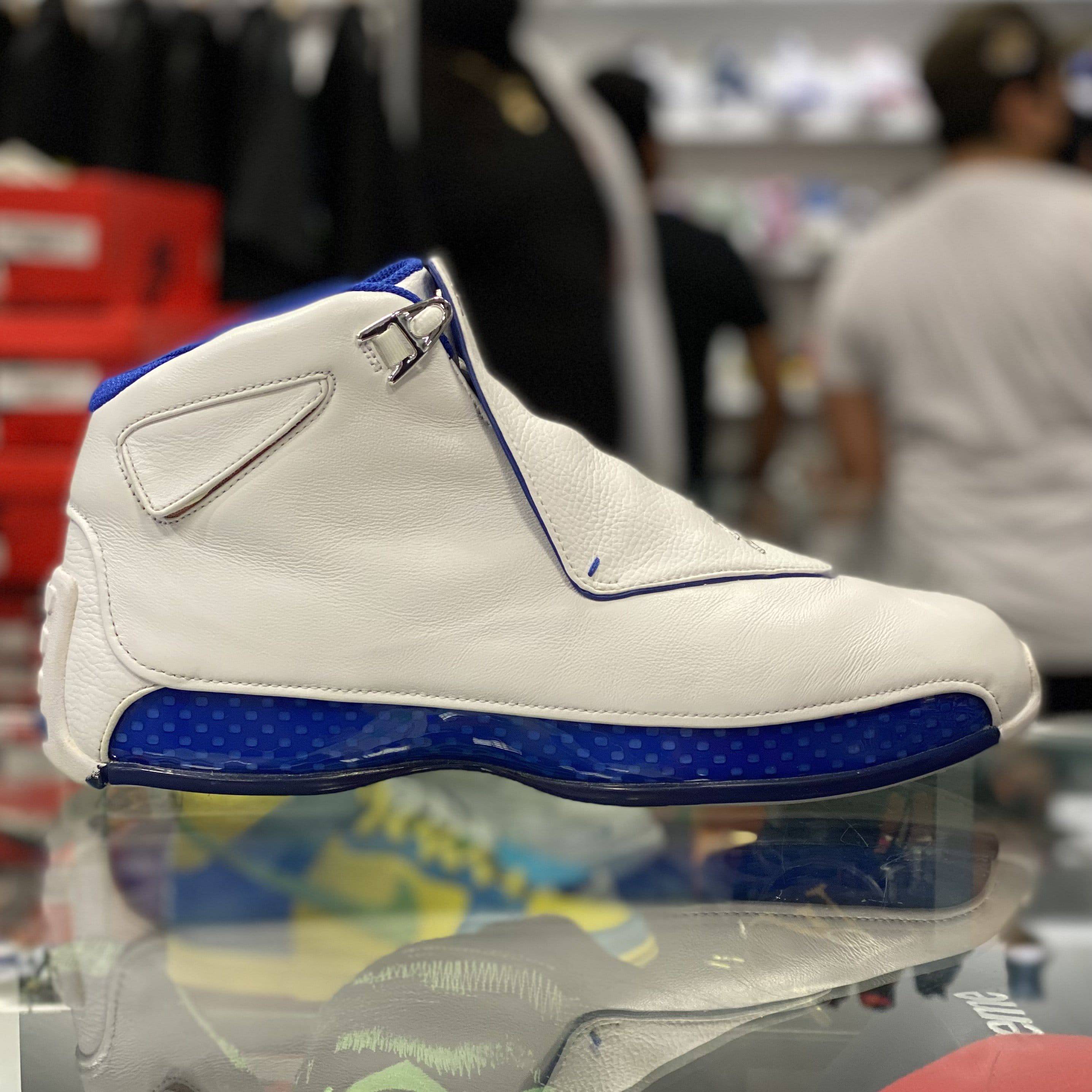 Air Jordan 18 Retro “White Sports Royal”