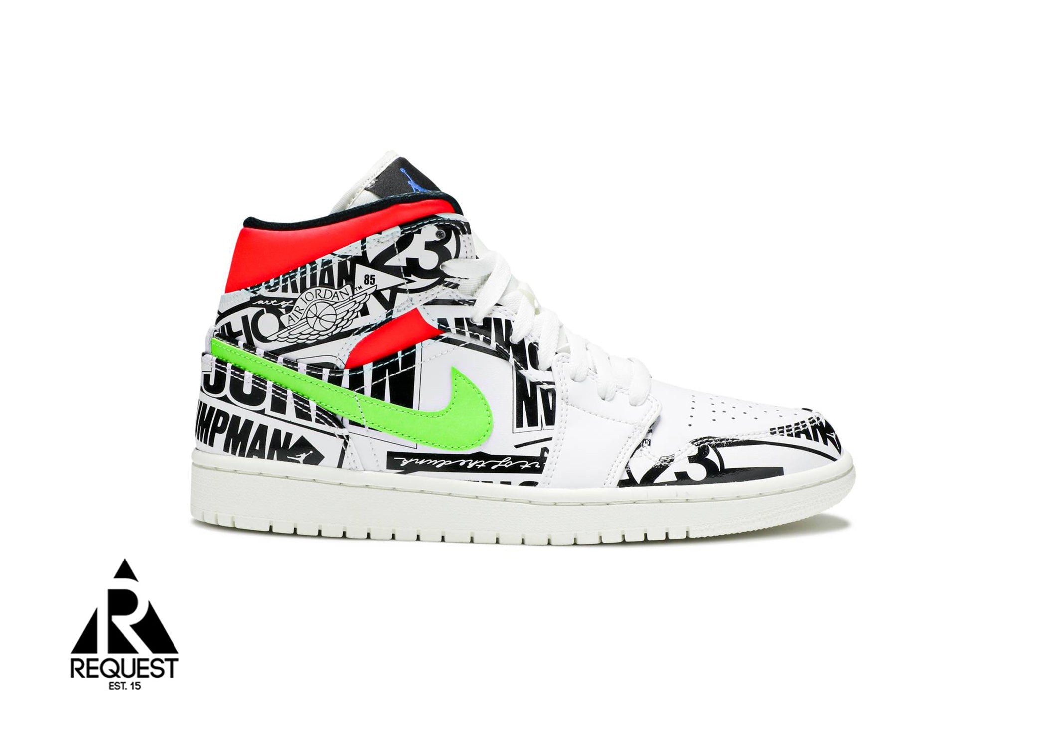 Air Jordan 1 Mid “All Over Logos”