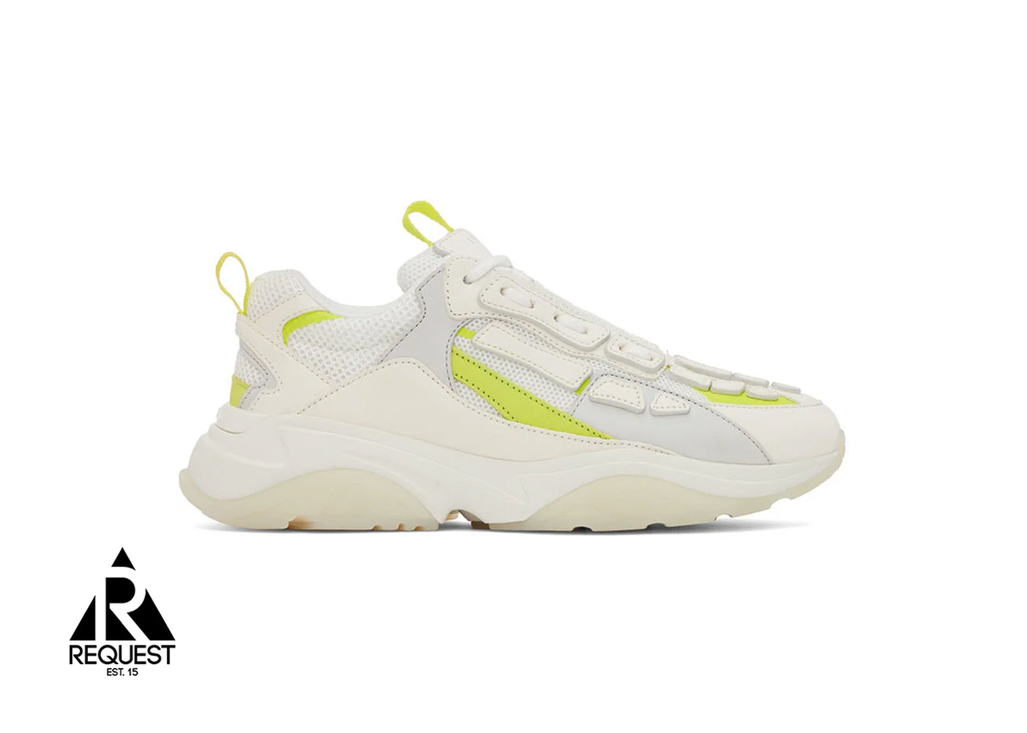 Amiri Bone Runner "White Neon Yellow"