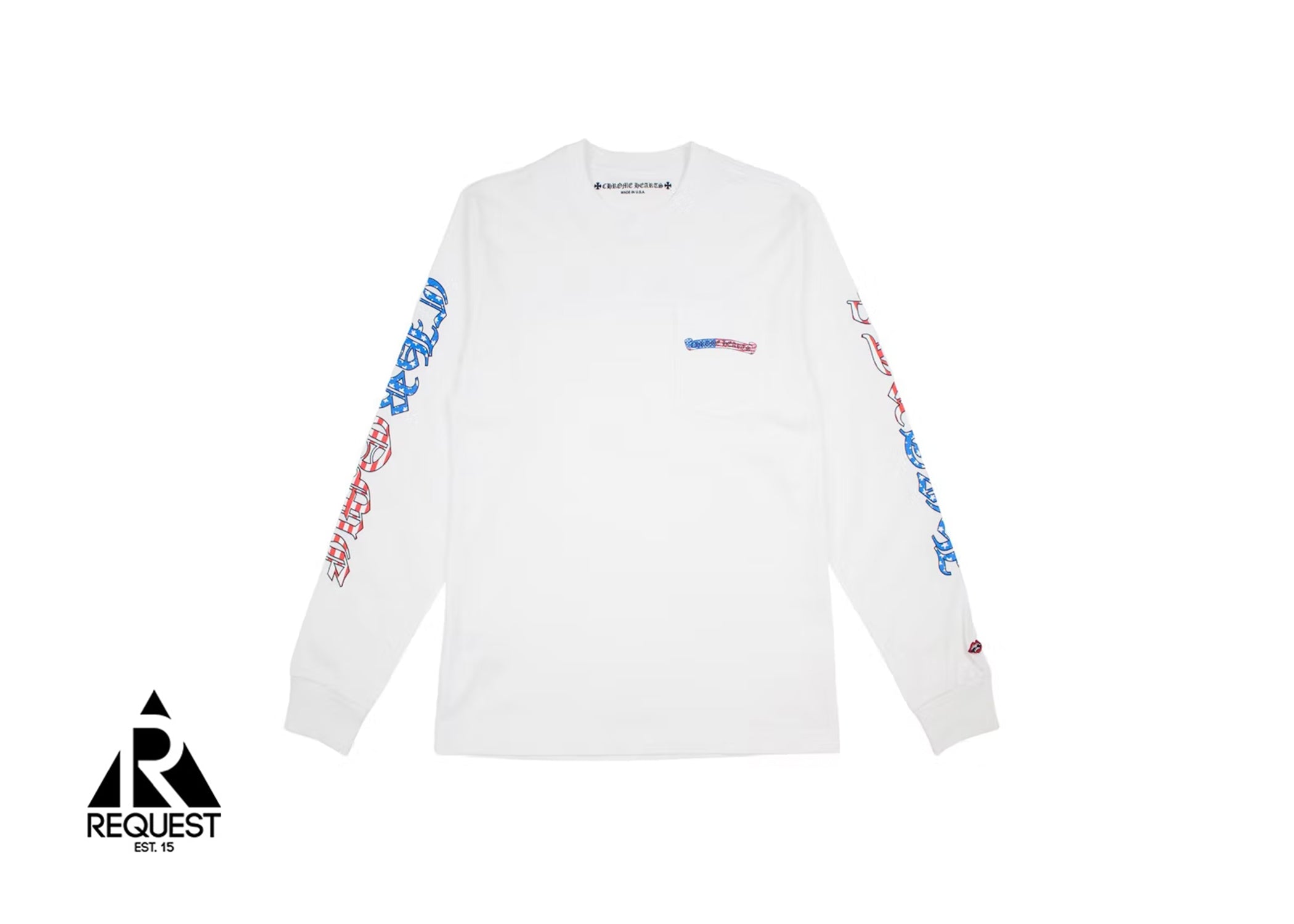 Chrome Hearts Matty Boy America L/S Tee "White"