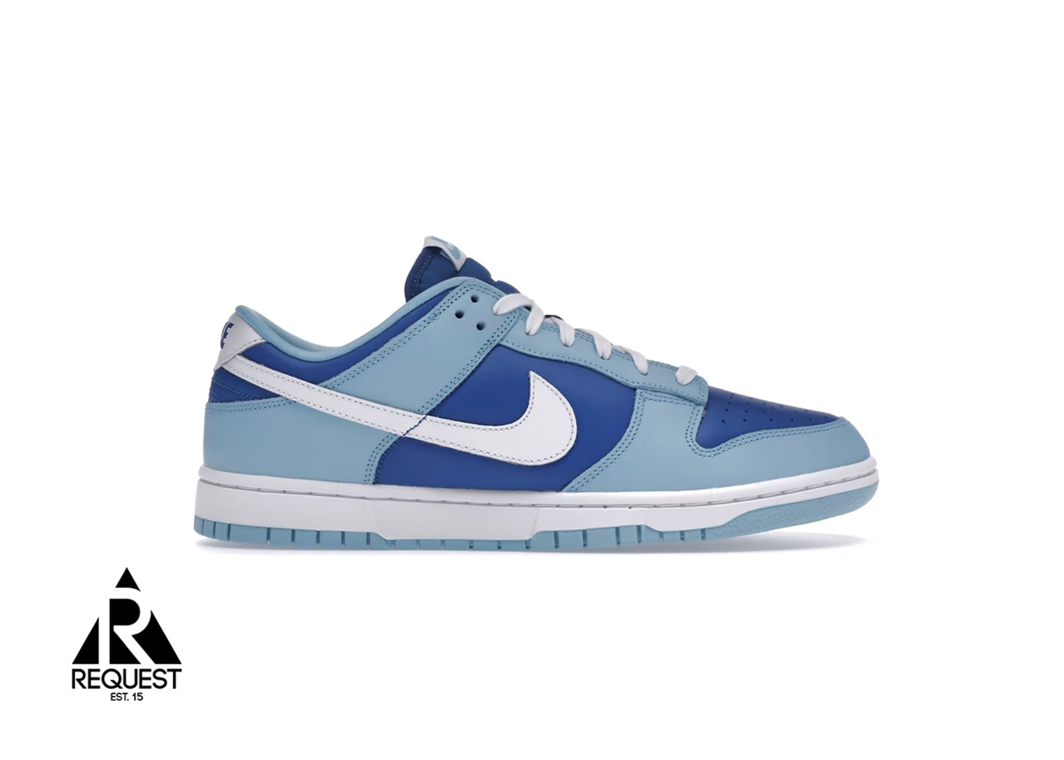 Nike Dunk Low Retro QS "Flash White Argon Blue Flash "