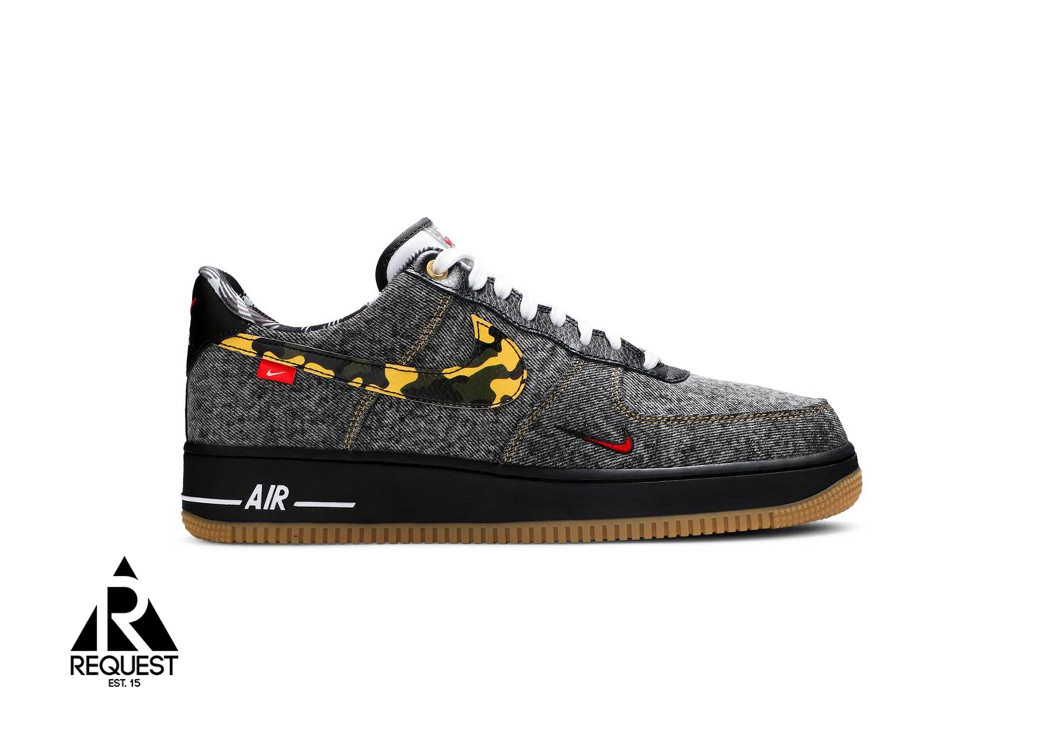 remix black air force 1