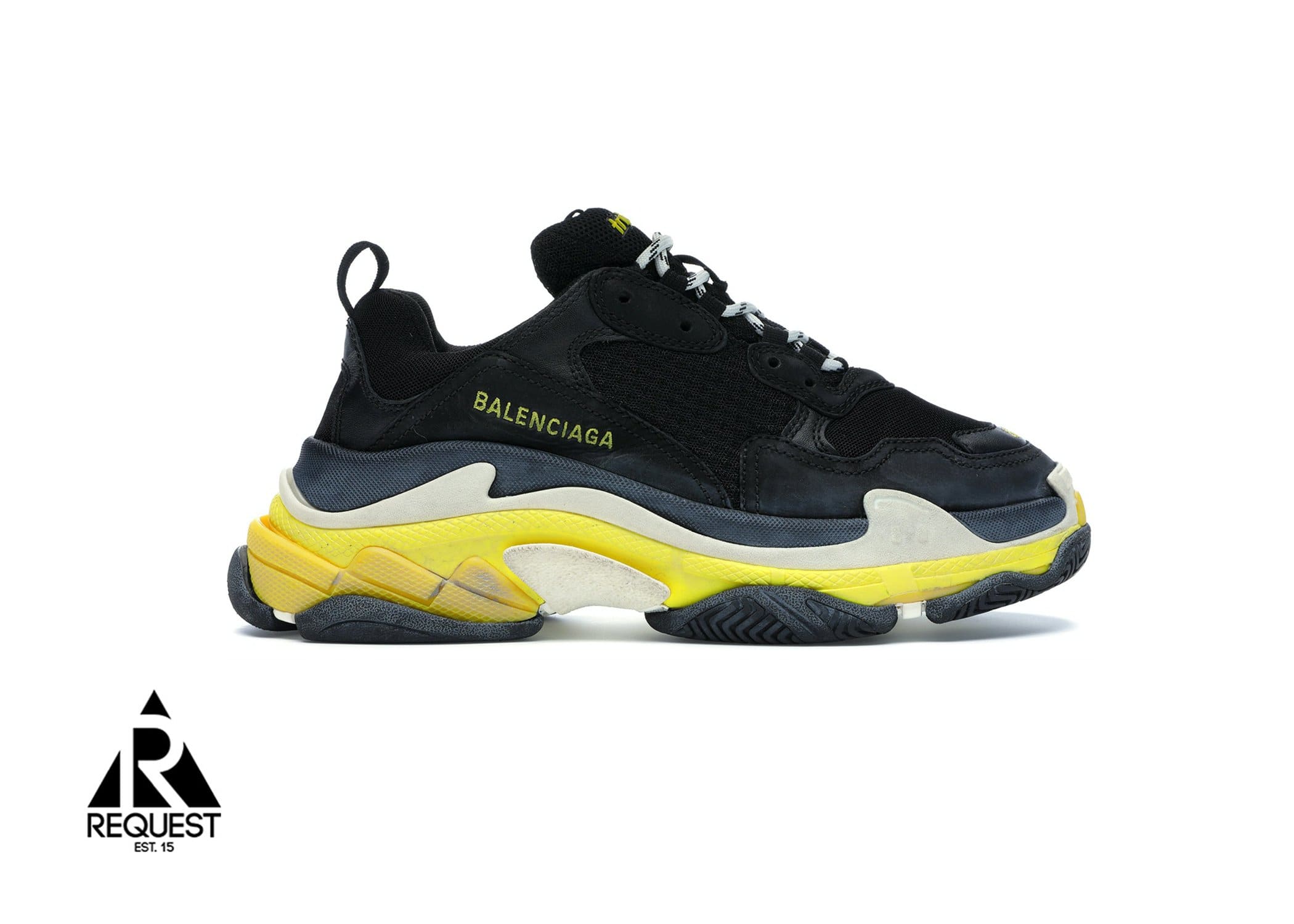 Balenciaga Triple S “Black & Yellow”