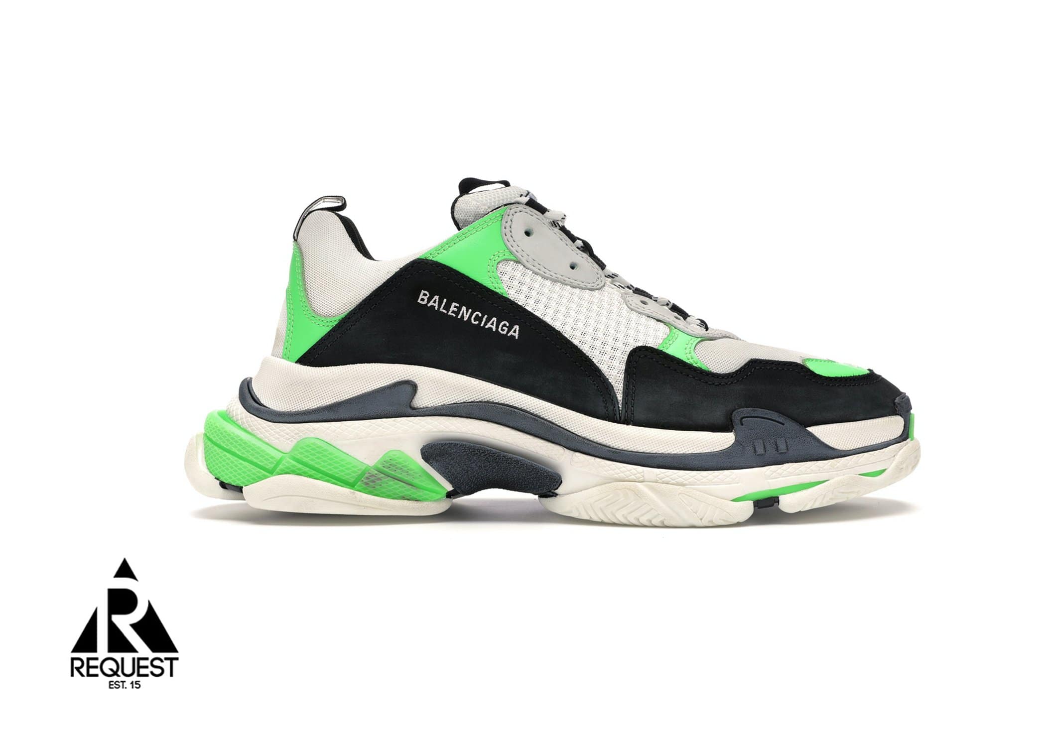 Balenciaga Triple S “Green Black”