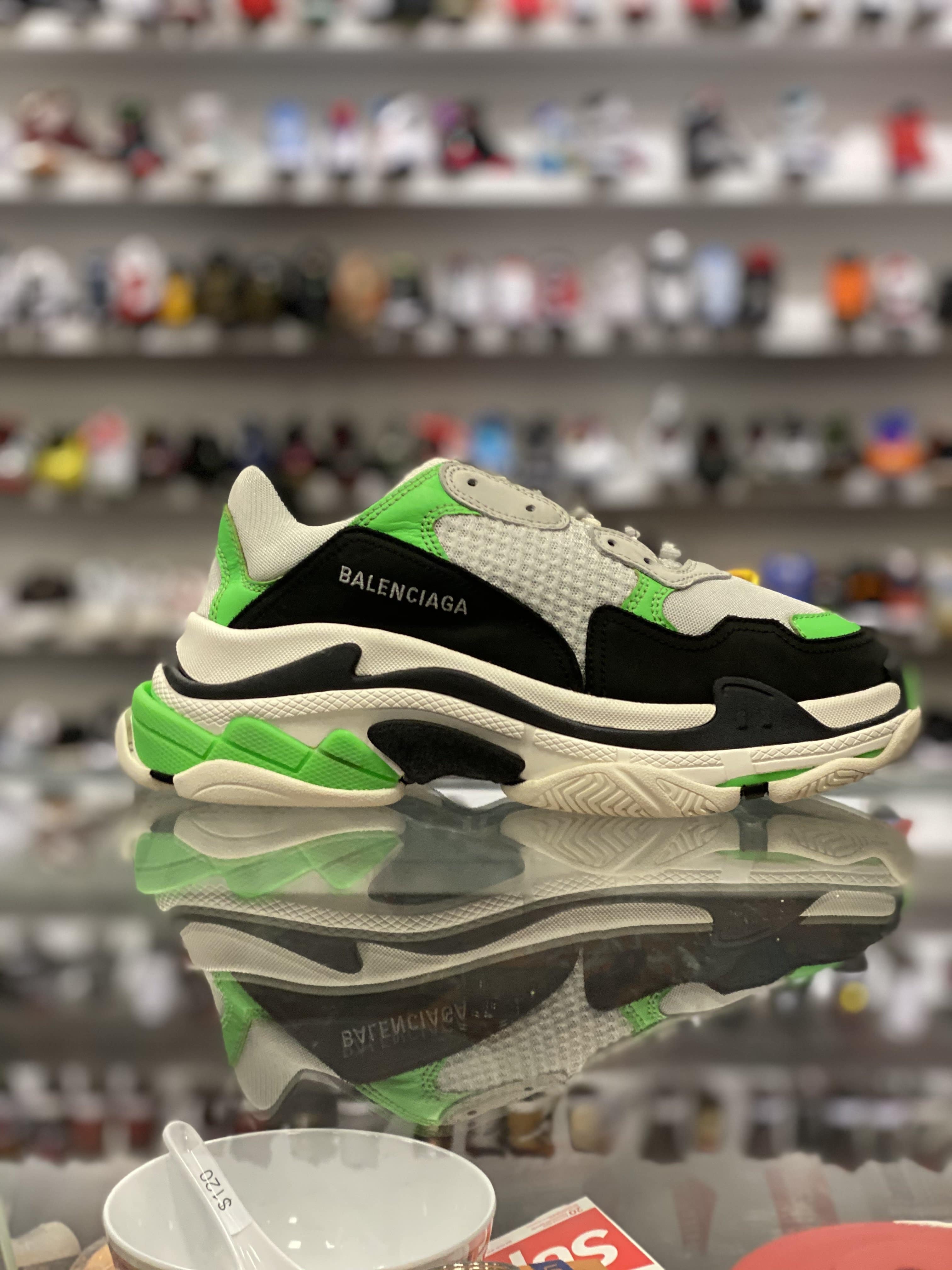 Balenciaga Triple S “Green Black”