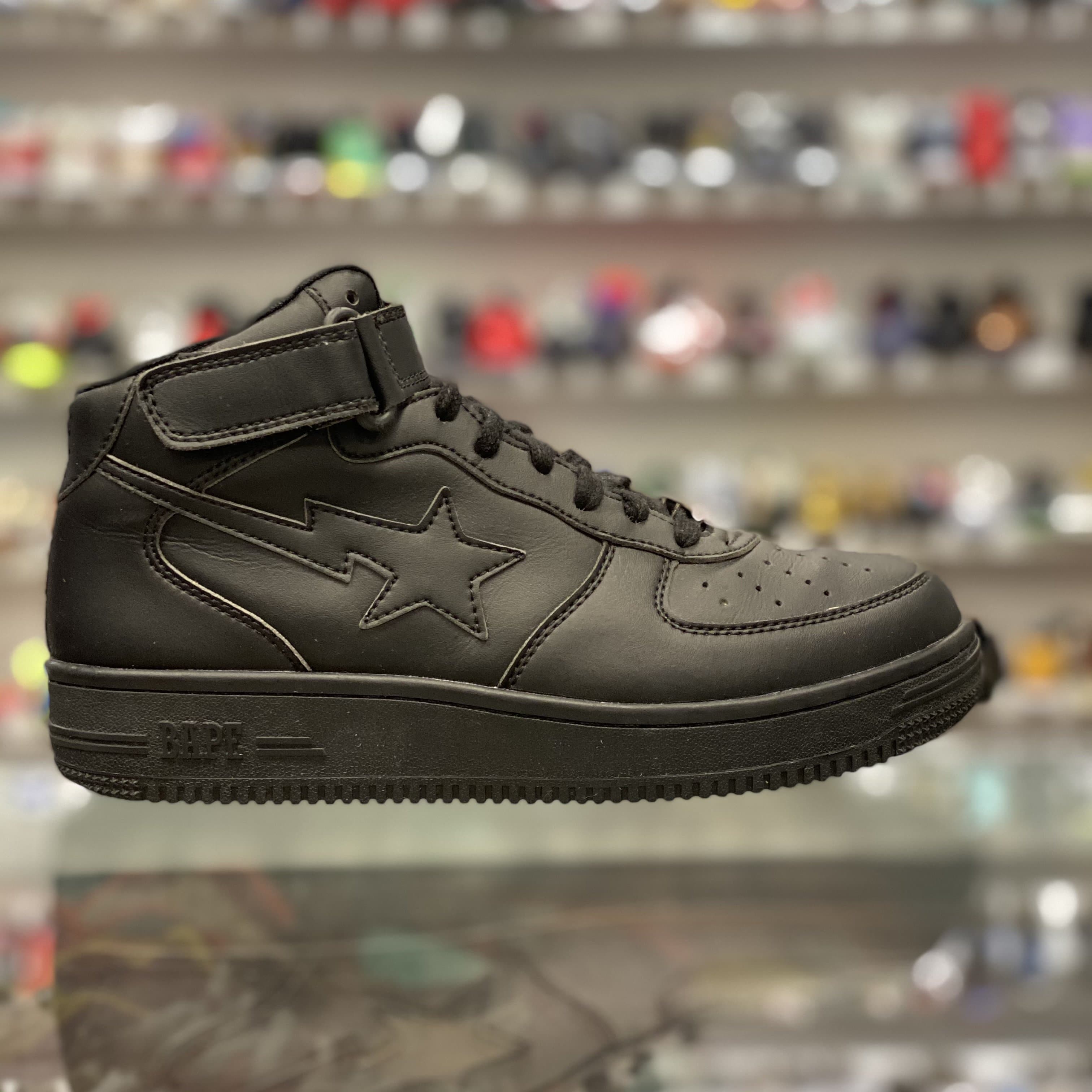 Bapesta Mid “Black”