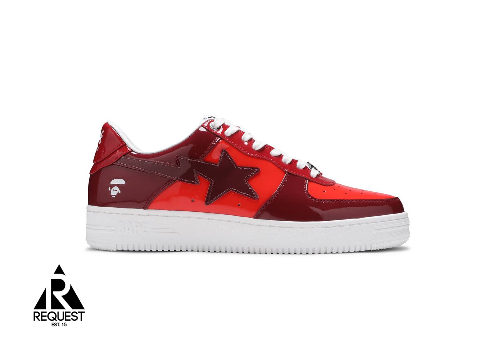 Bapesta Low “Color Camo Combo Red”