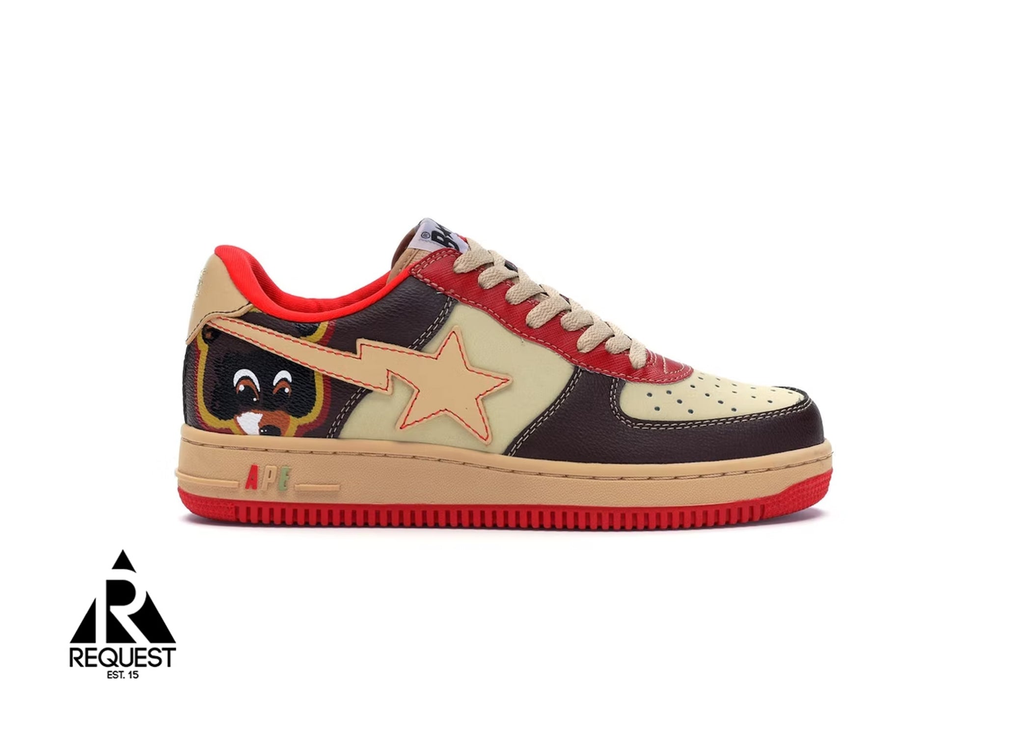 A Bathing Ape Bapesta Low "Kanye West College Dropout"