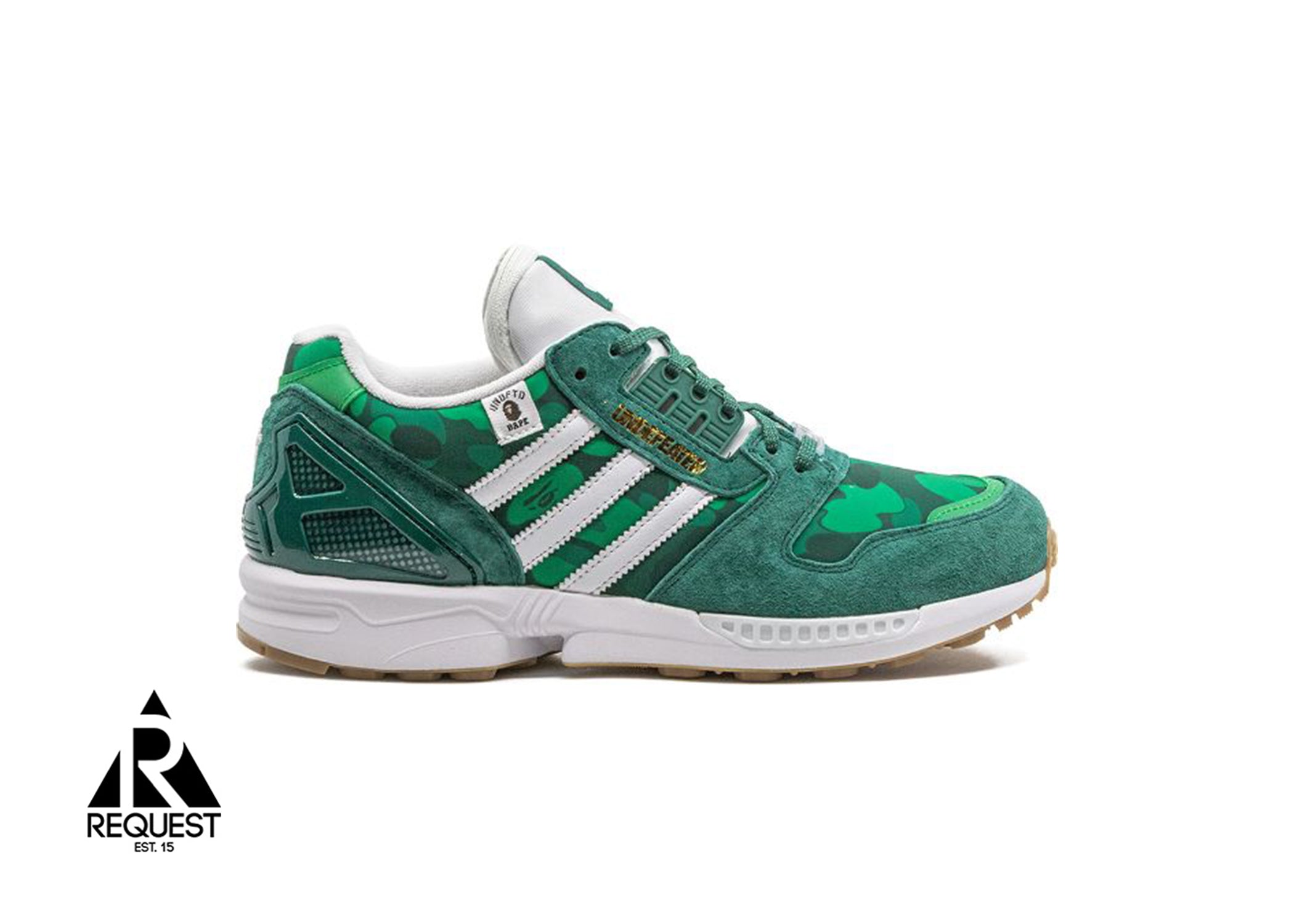 Adidas ZX 8000 “Bape Undefeated Green”