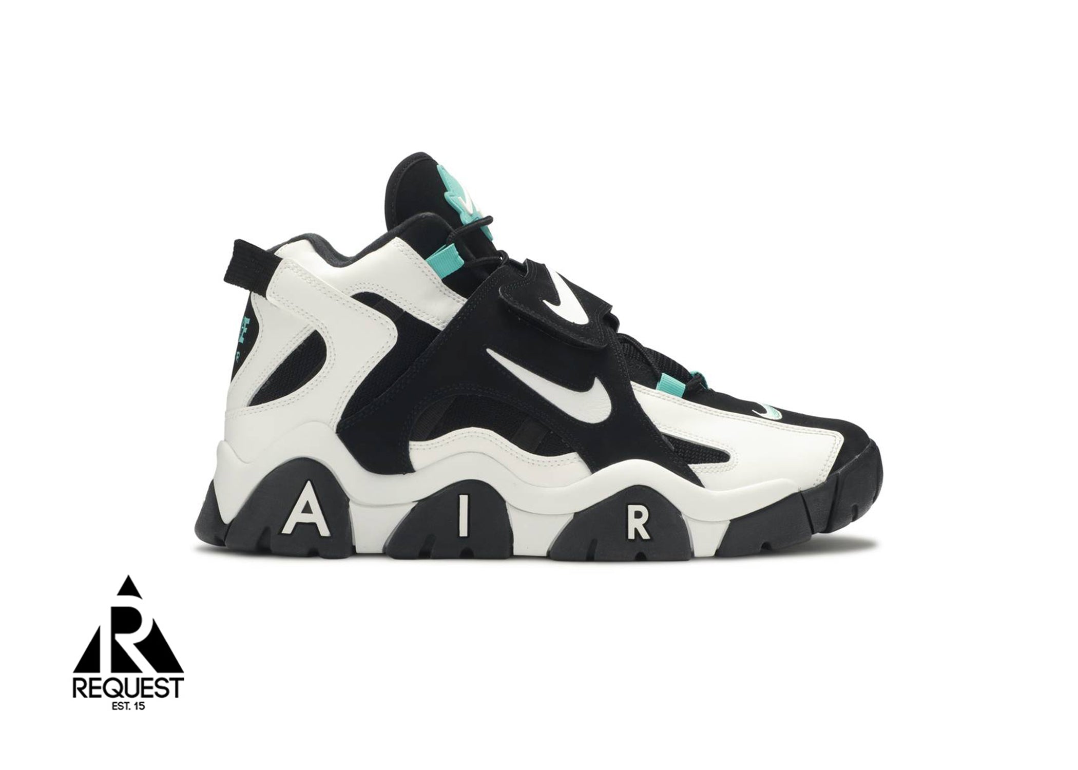 Nike Air Barrage Mid “Black White Cabana”