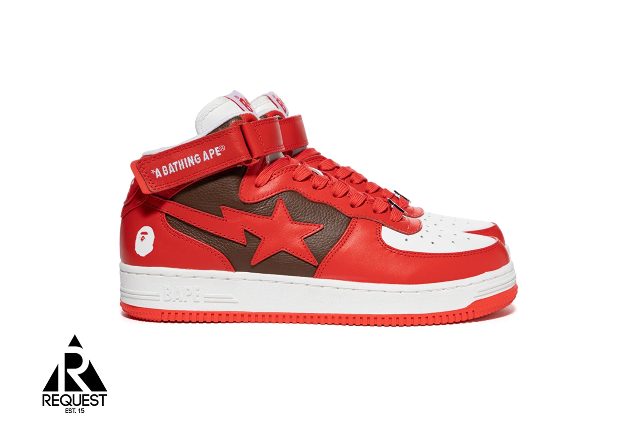 A Bathing Ape Bape Sta Mid "Red (2022)"