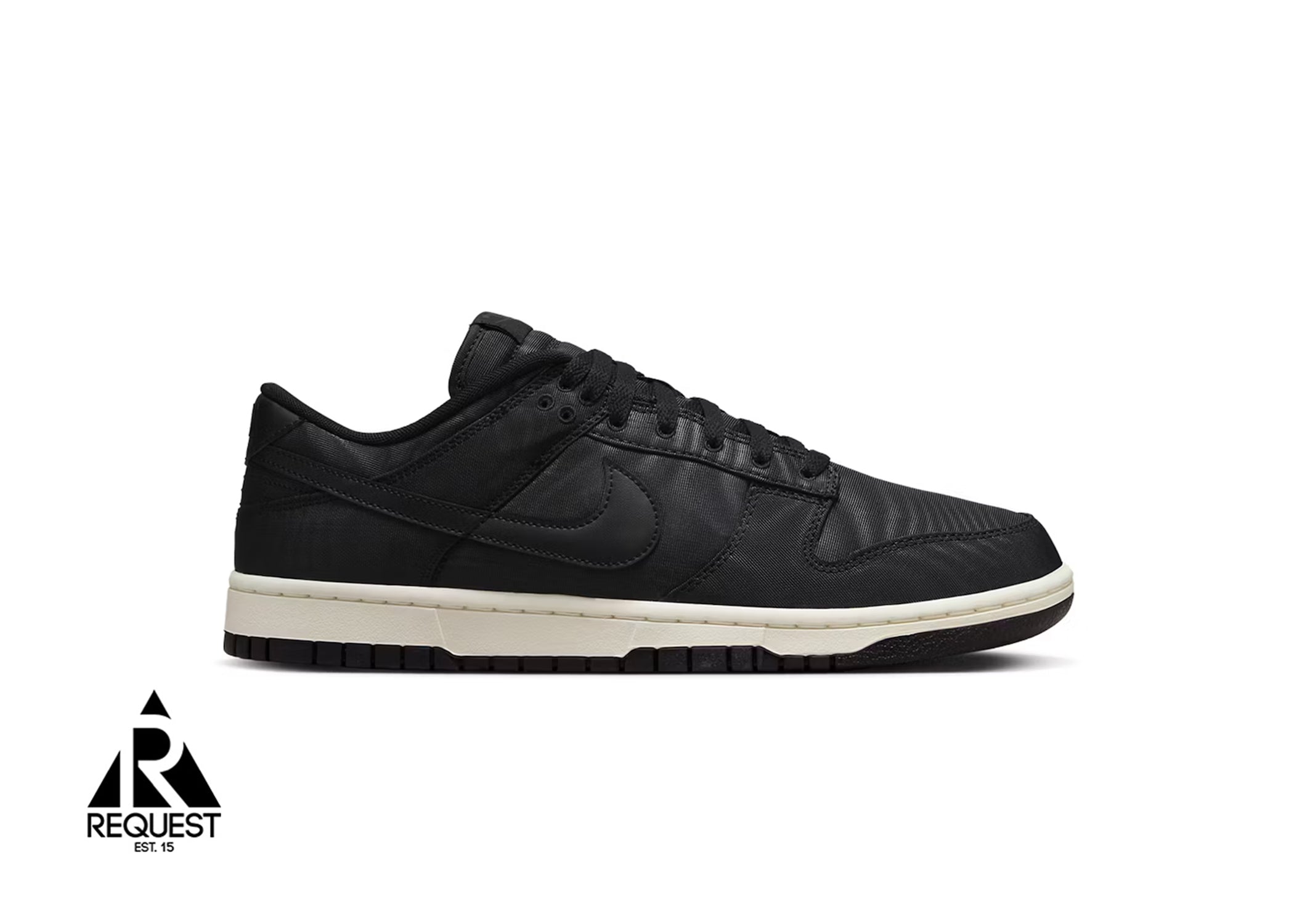Nike Dunk Low "Black Canvas"