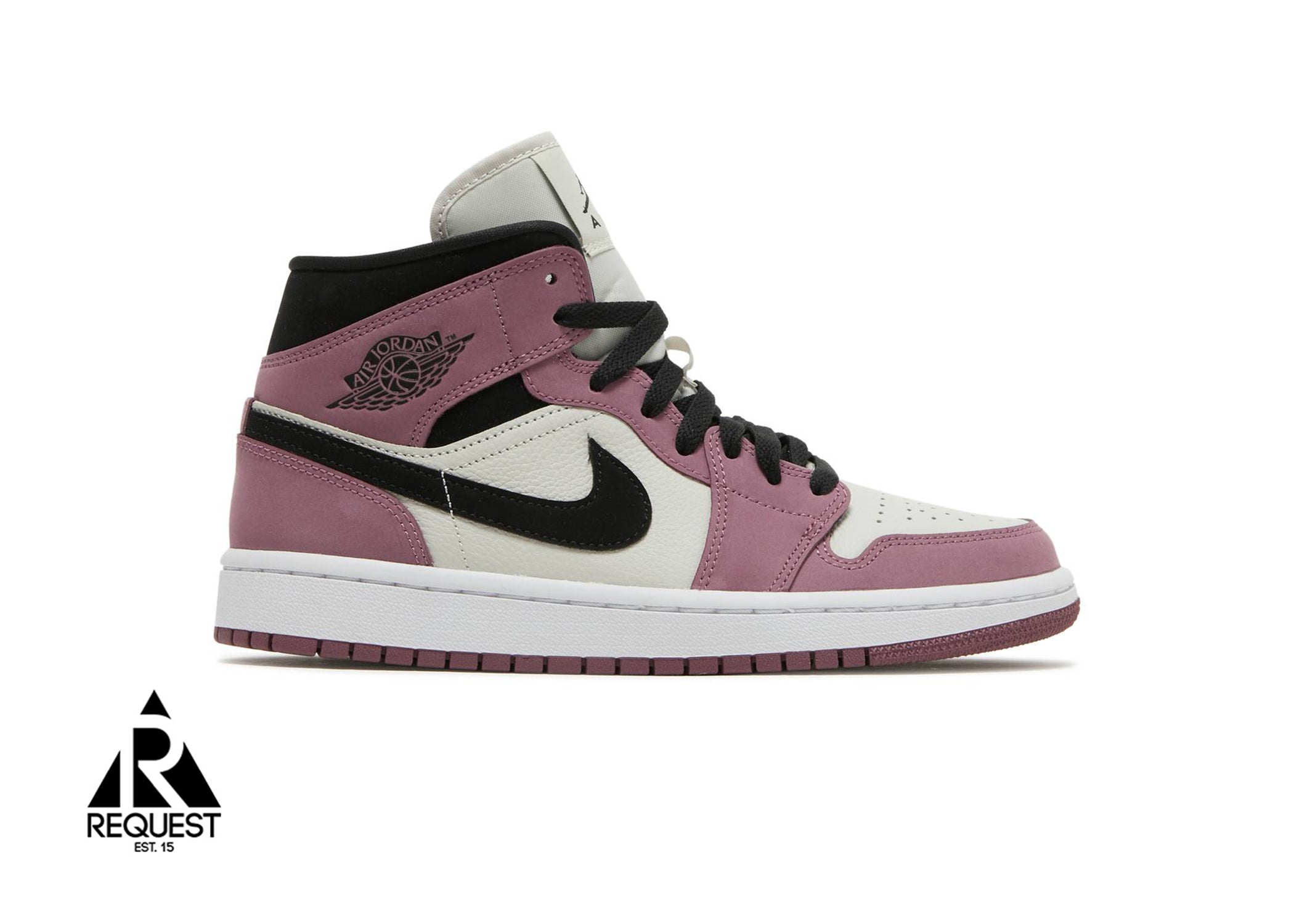 Jordan 1 Mid "Light Mulberry (W)"