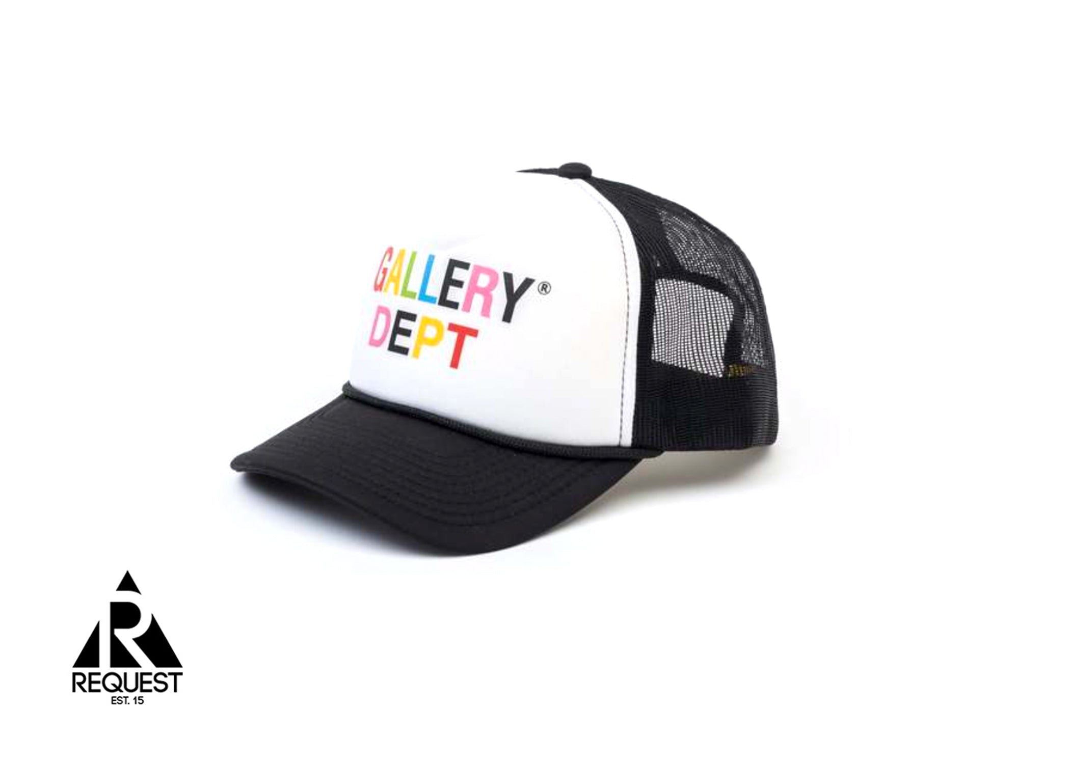 Gallery Dept. Beverly Hills Trucker Hat "Black/White"