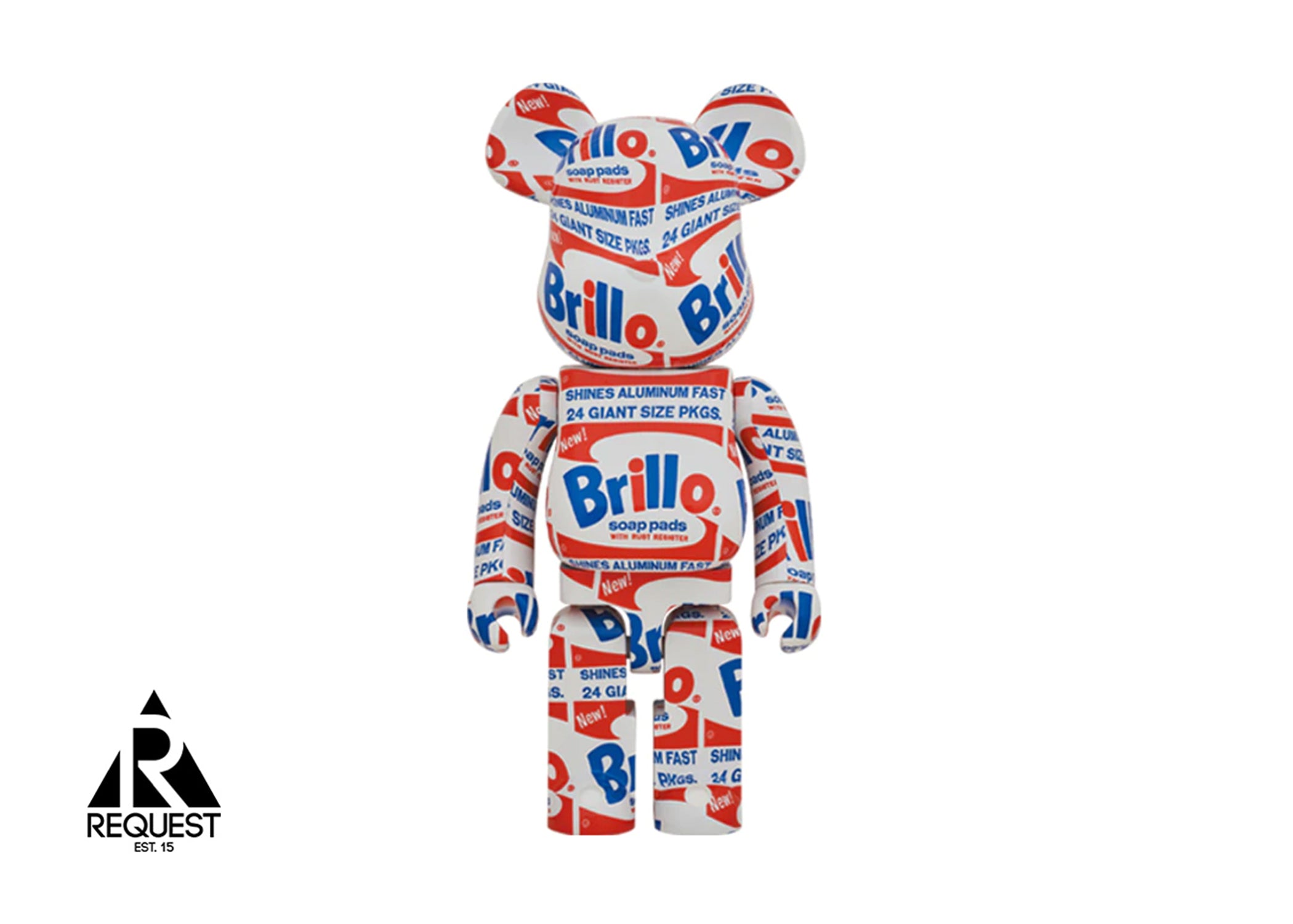 Medicom Be@rbrick 1000% "ANDY WARHOL BRILLO"