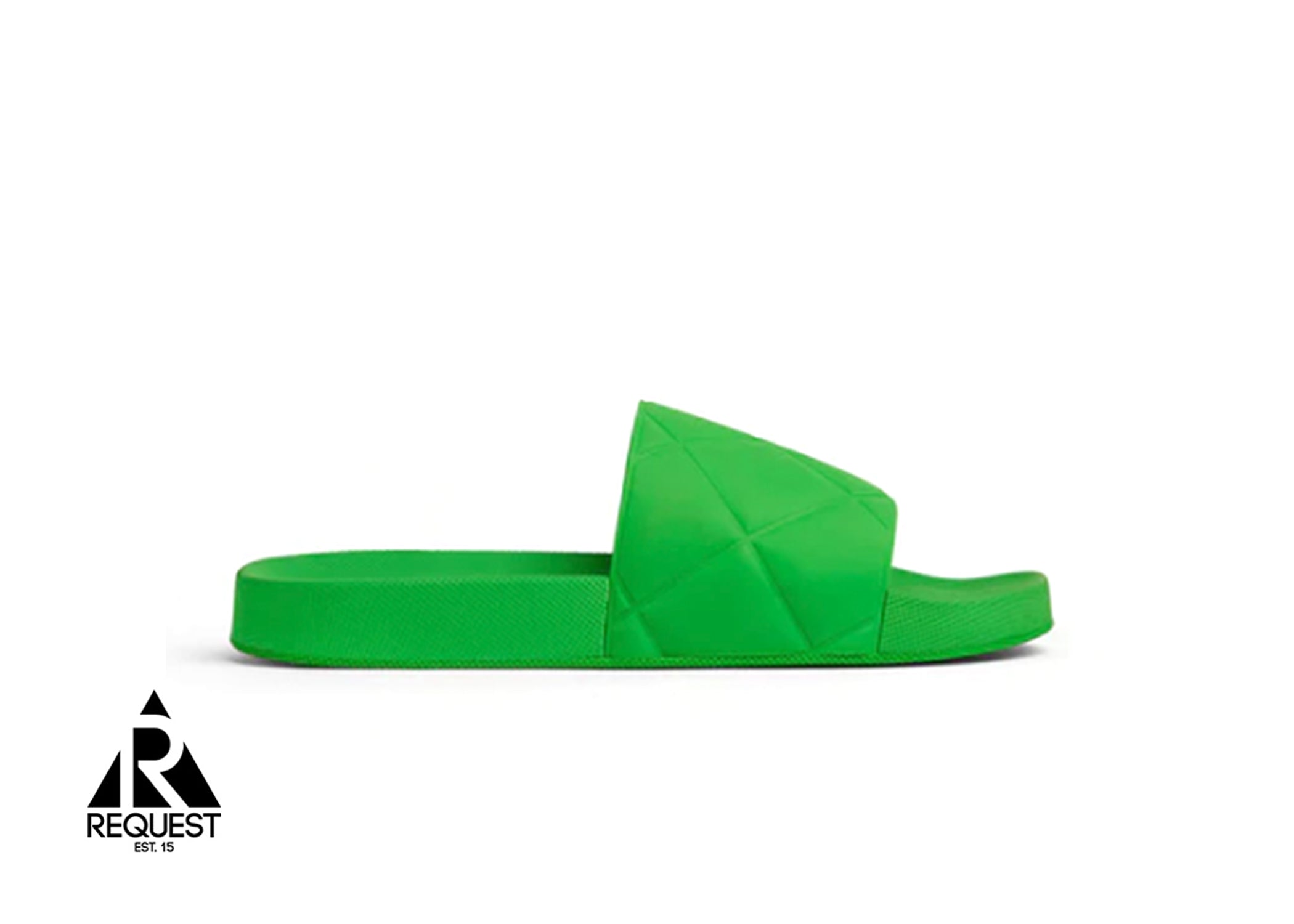 Bottega Veneta Rubber Slider "Green"