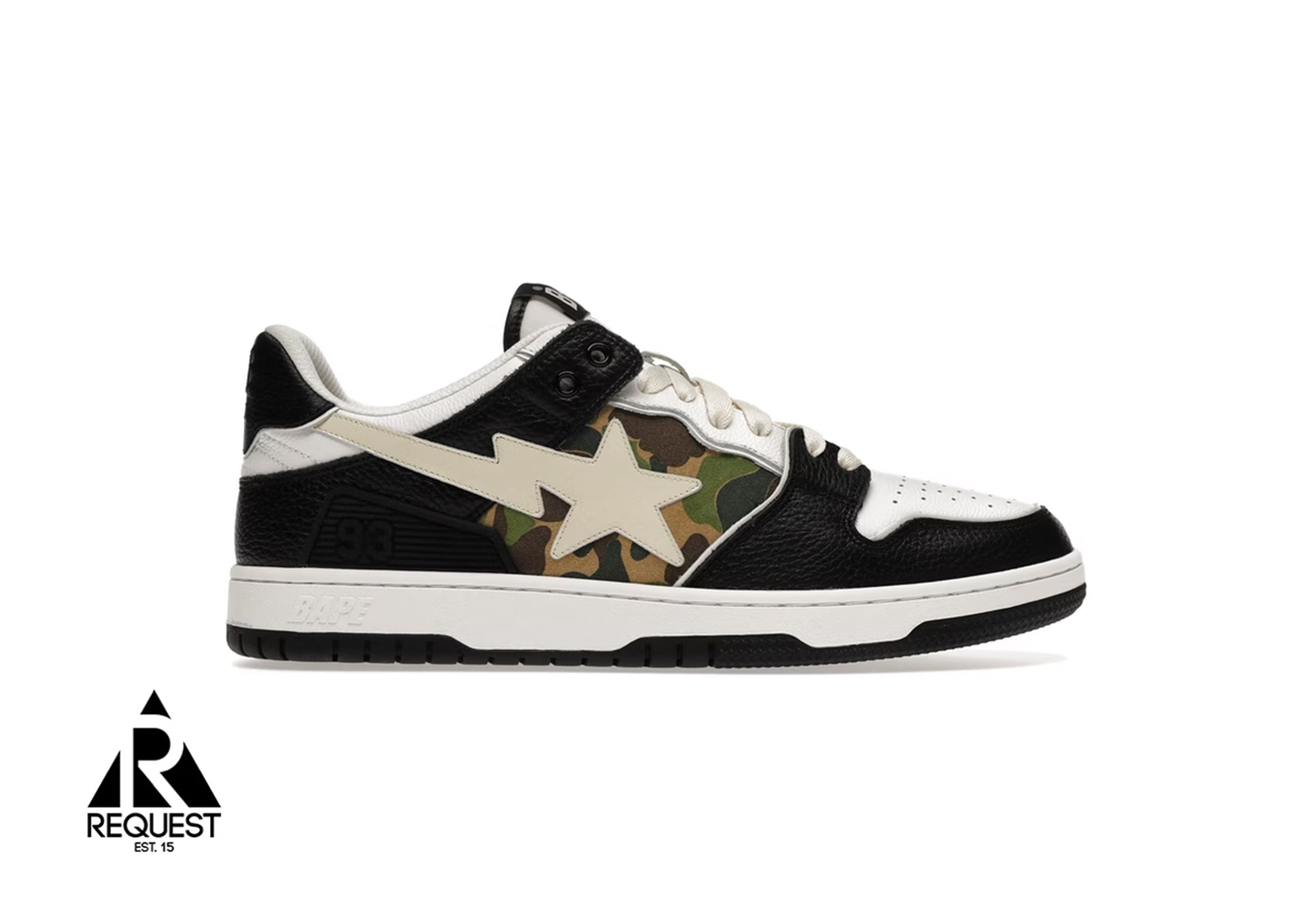 A Bathing Ape Bape SK8 Sta "Black"
