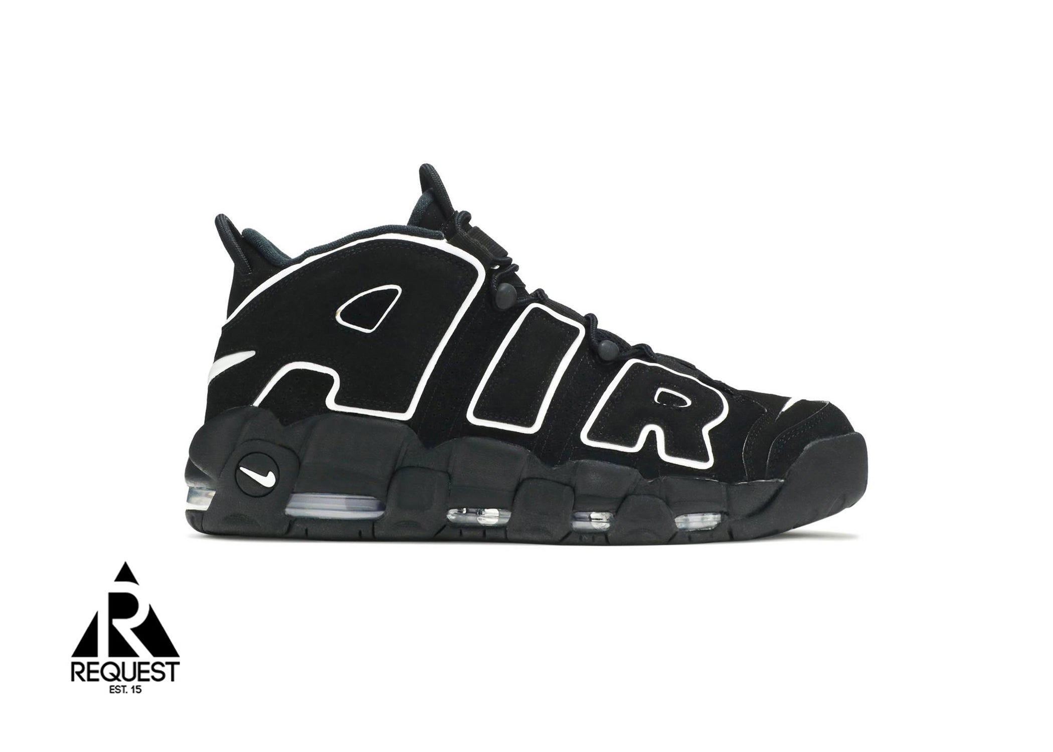 Air More Uptempo “Black White”