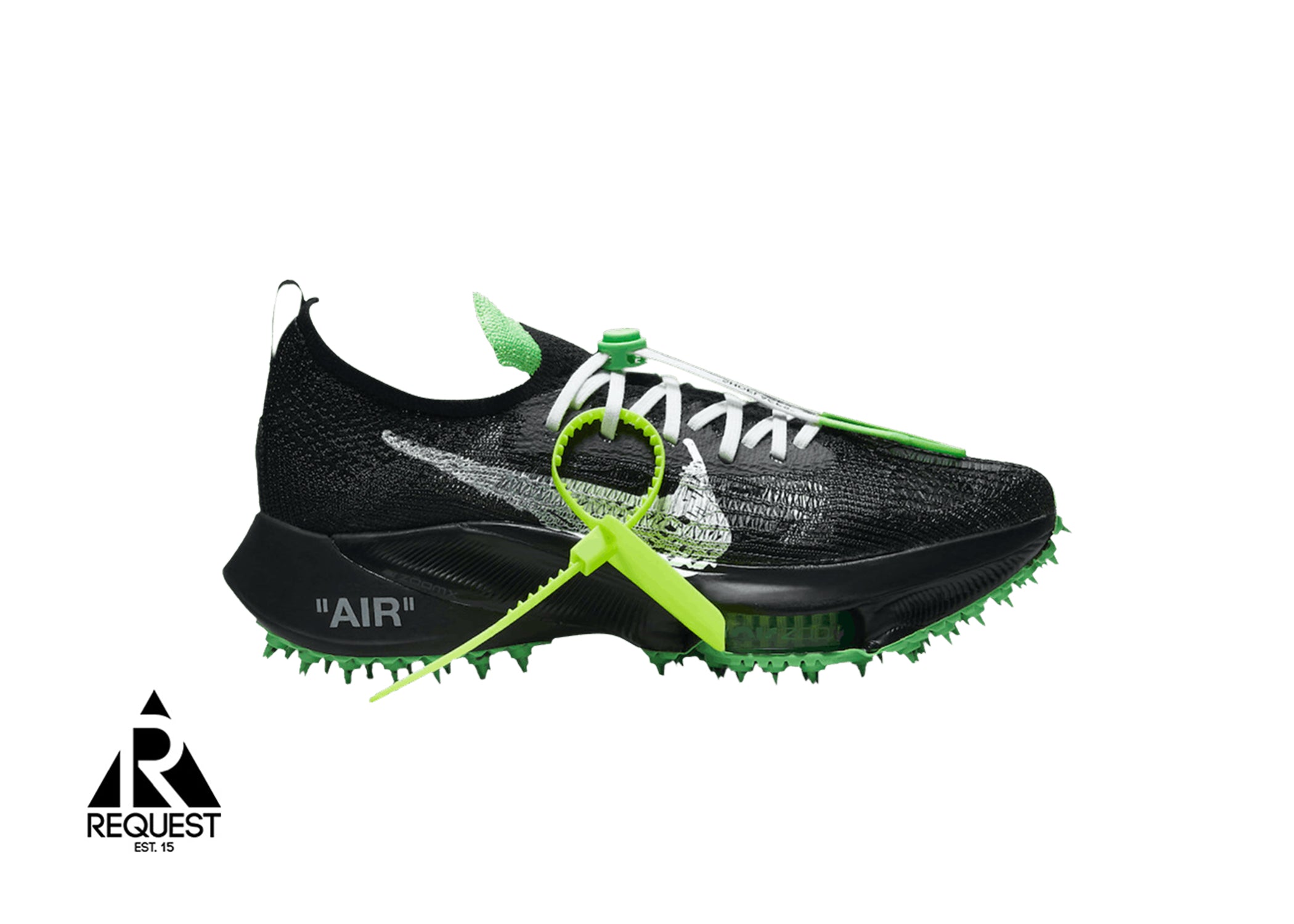 Nike Air Zoom Tempo NEXT% “Off White Black Scream Green”