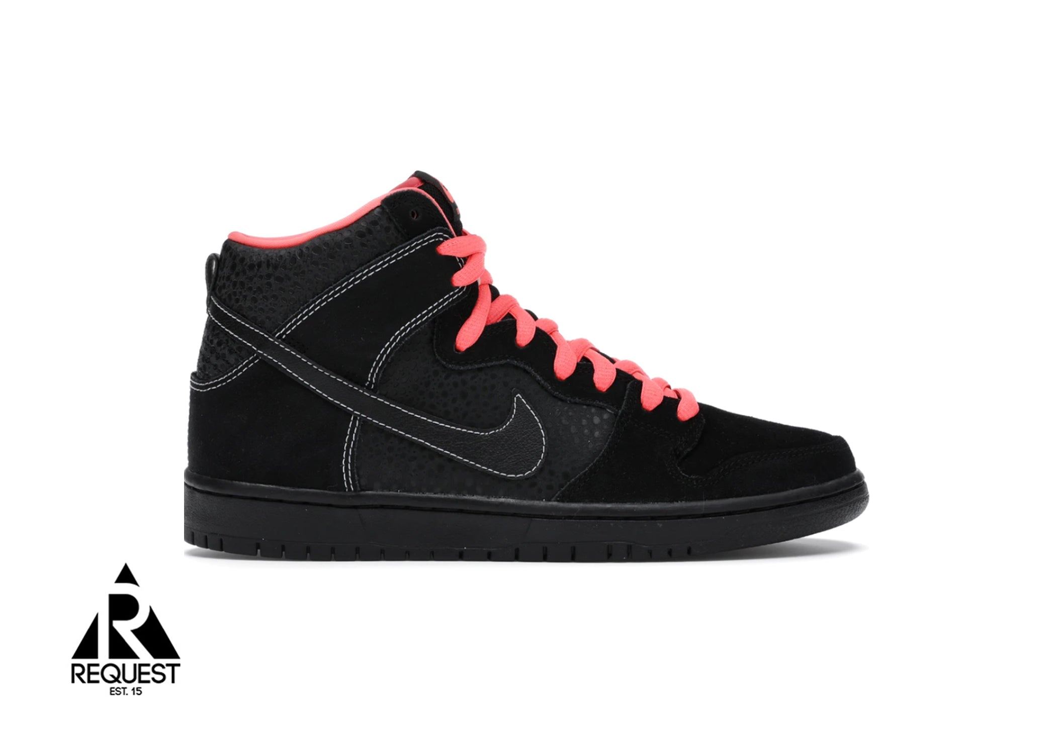Nike Sb Dunk High “Black Safari Red”