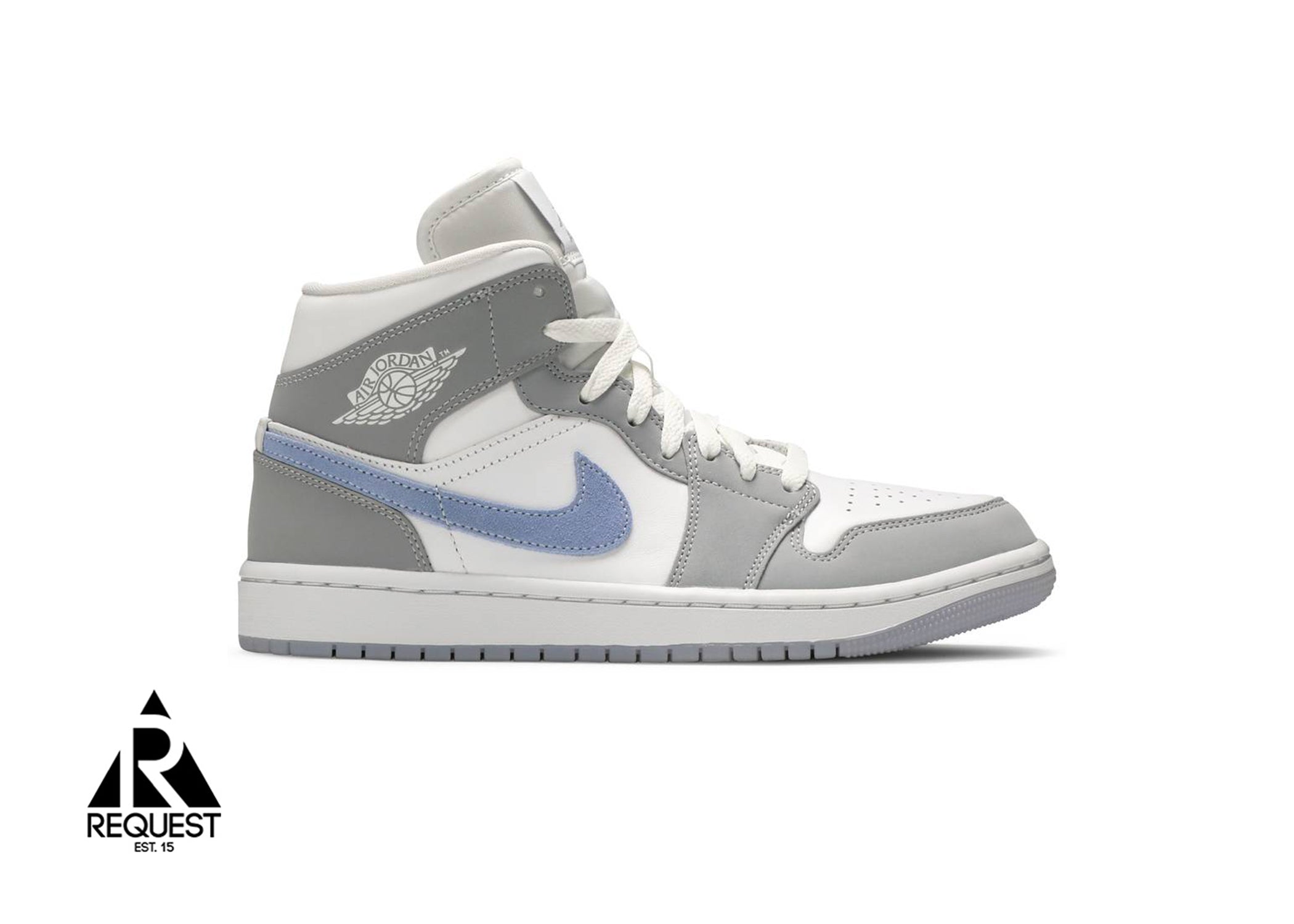 Air Jordan 1 Retro Mid “Grey Blue”