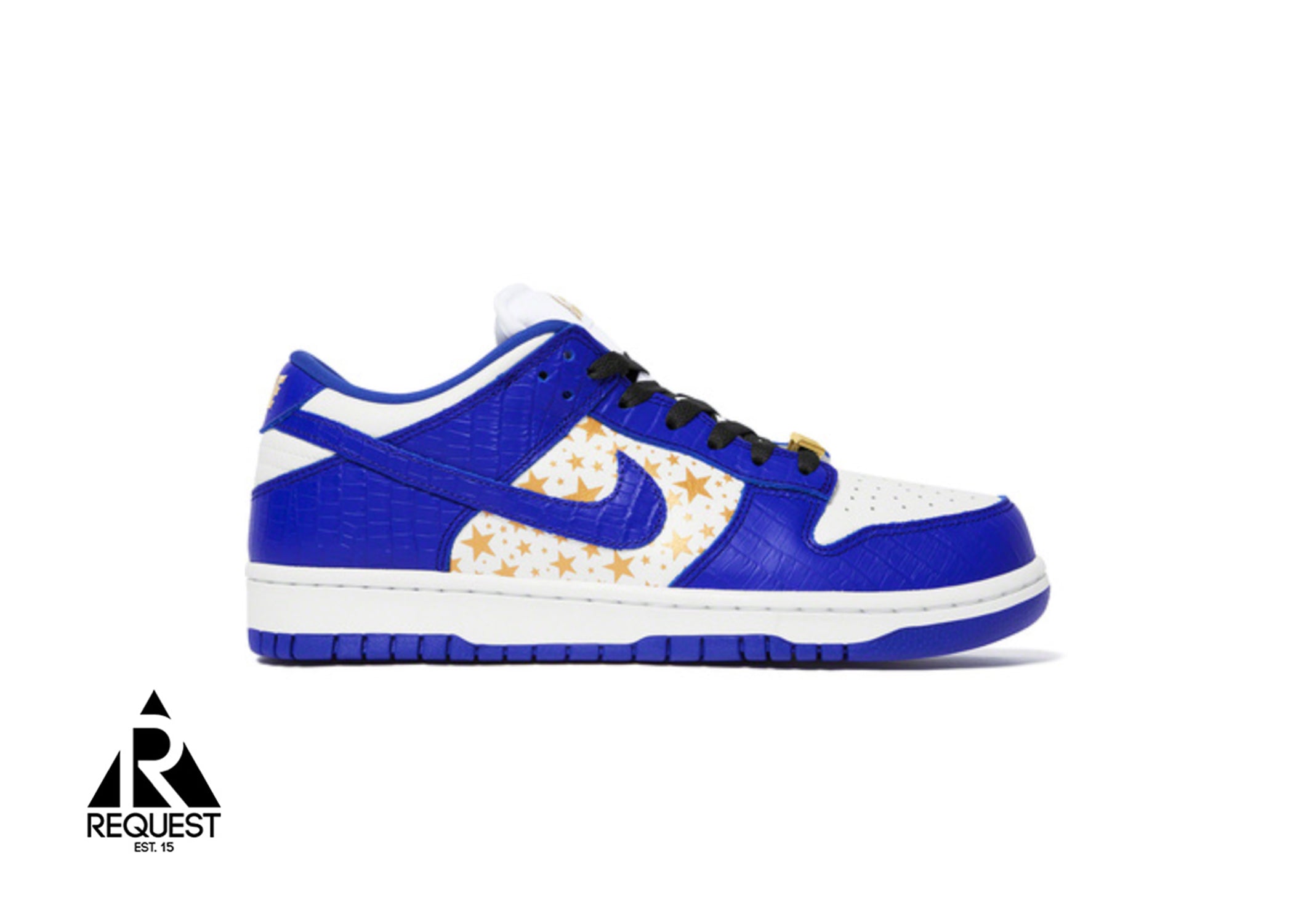 Nike SB Dunk Low Supreme Stars "Hyper Royal" (2021)