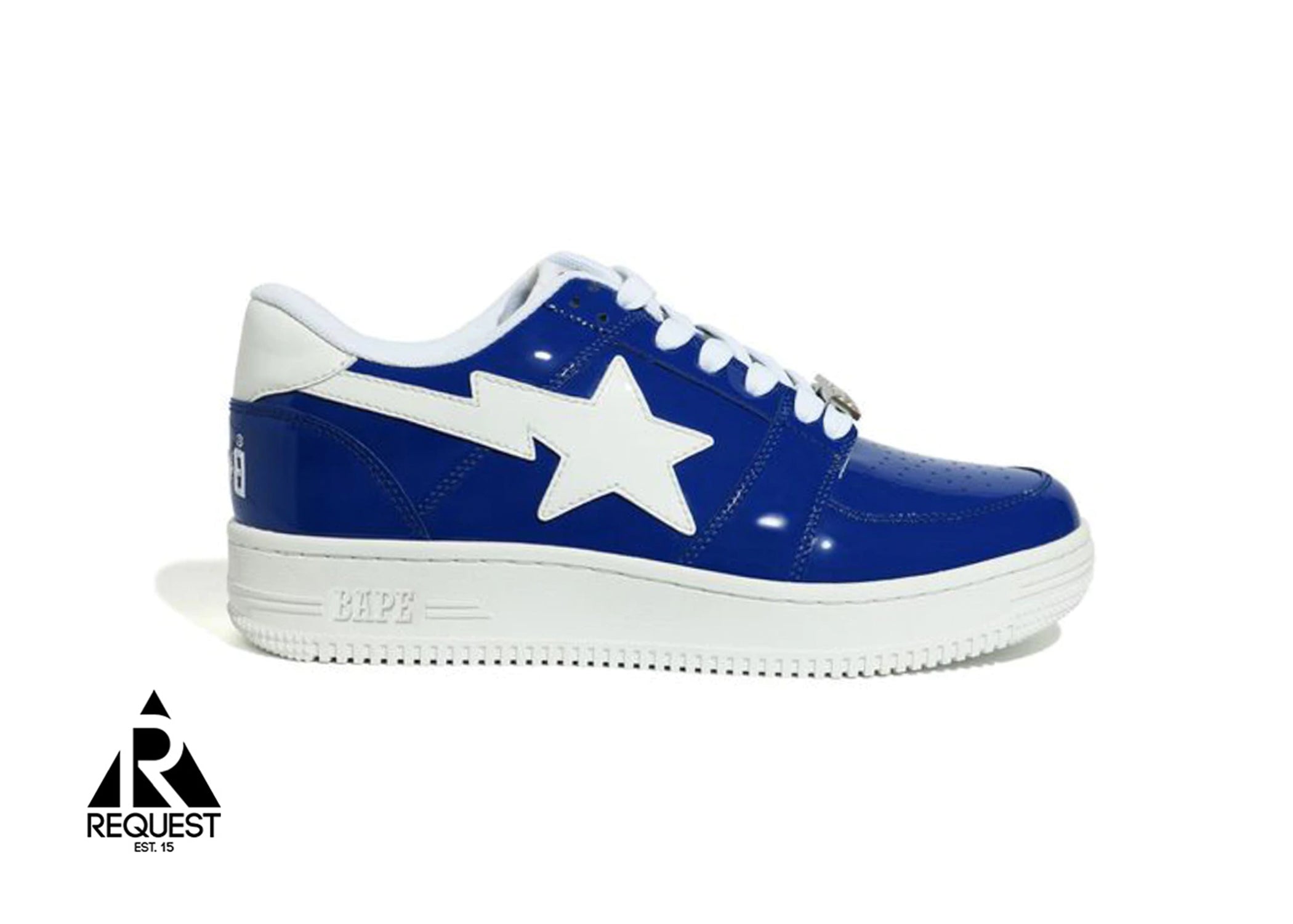 Bapesta Low “Blue Patent”