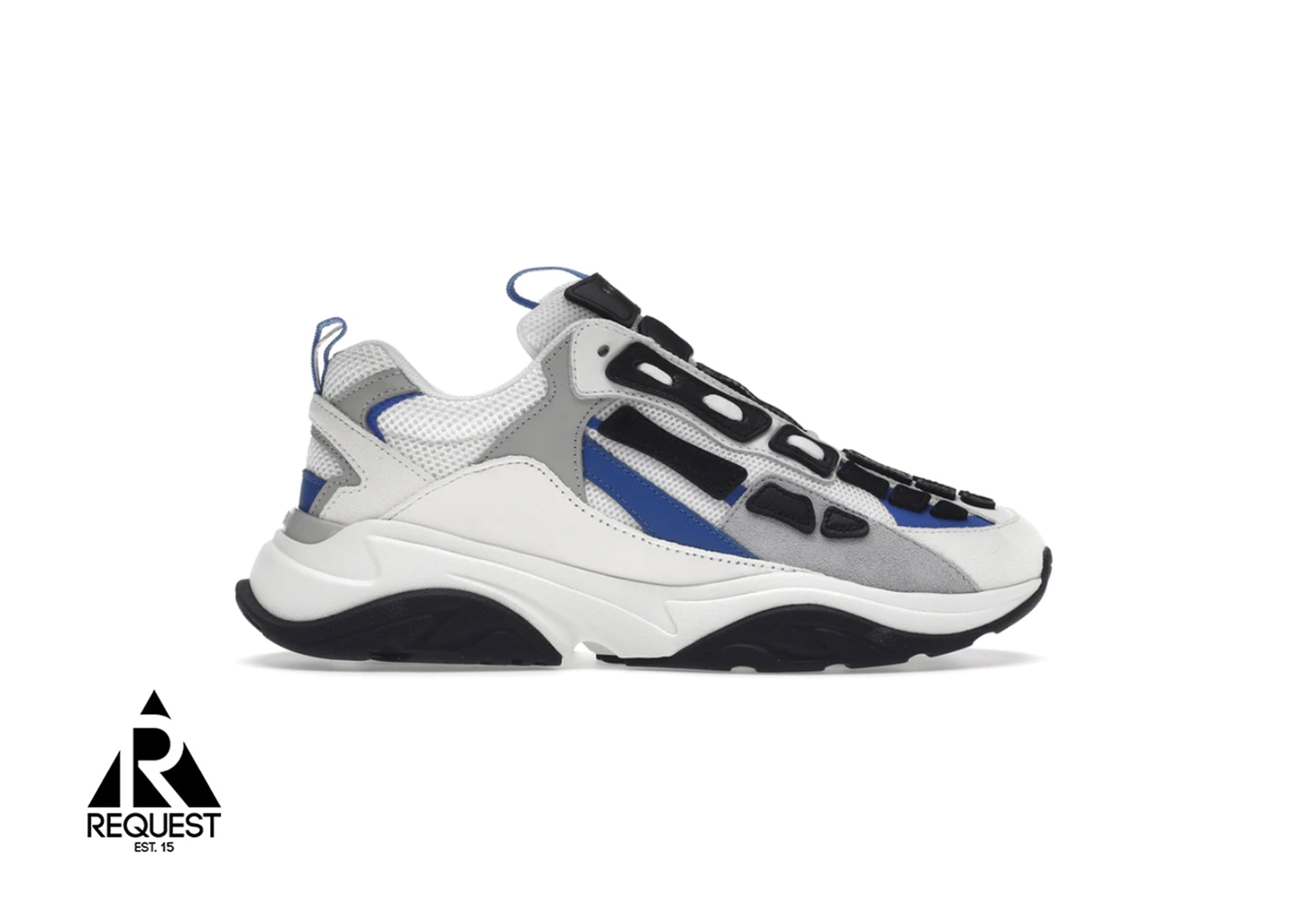 Amiri Bone Runner "White Black Grey Blue"
