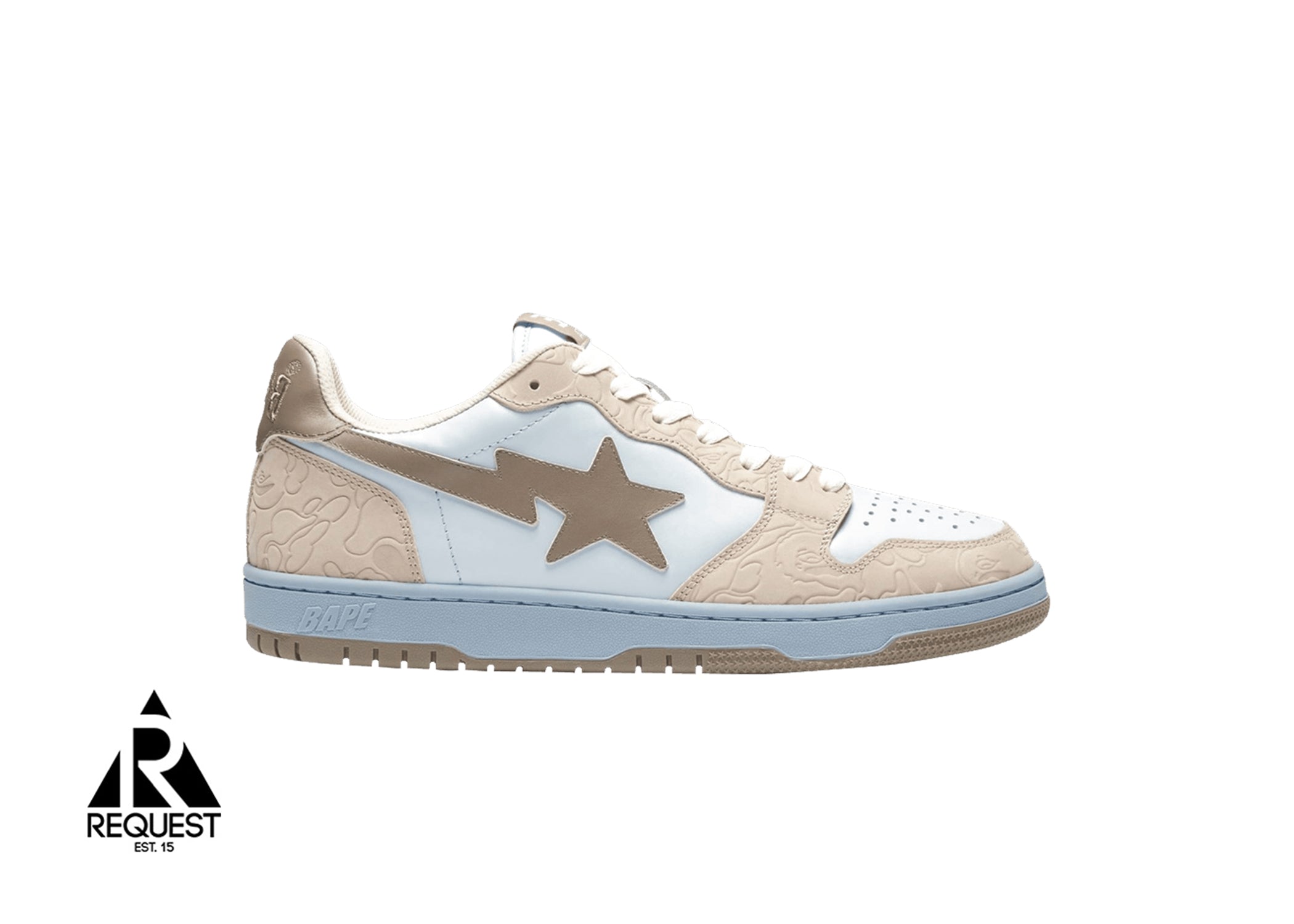 A Bathing Ape Bape Court Sta “Beige”