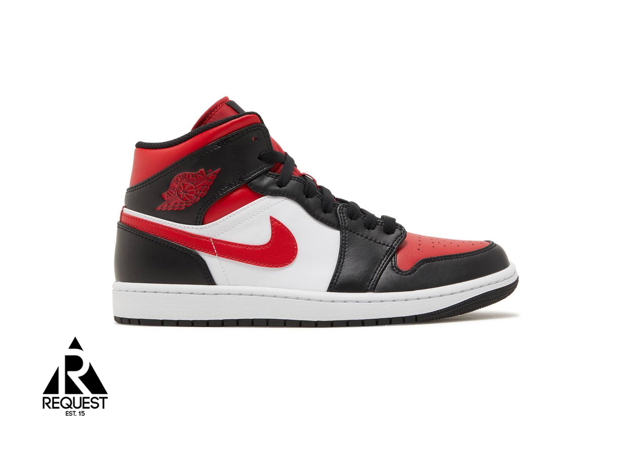 Air Jordan 1 Mid "Bred Toe" 2022