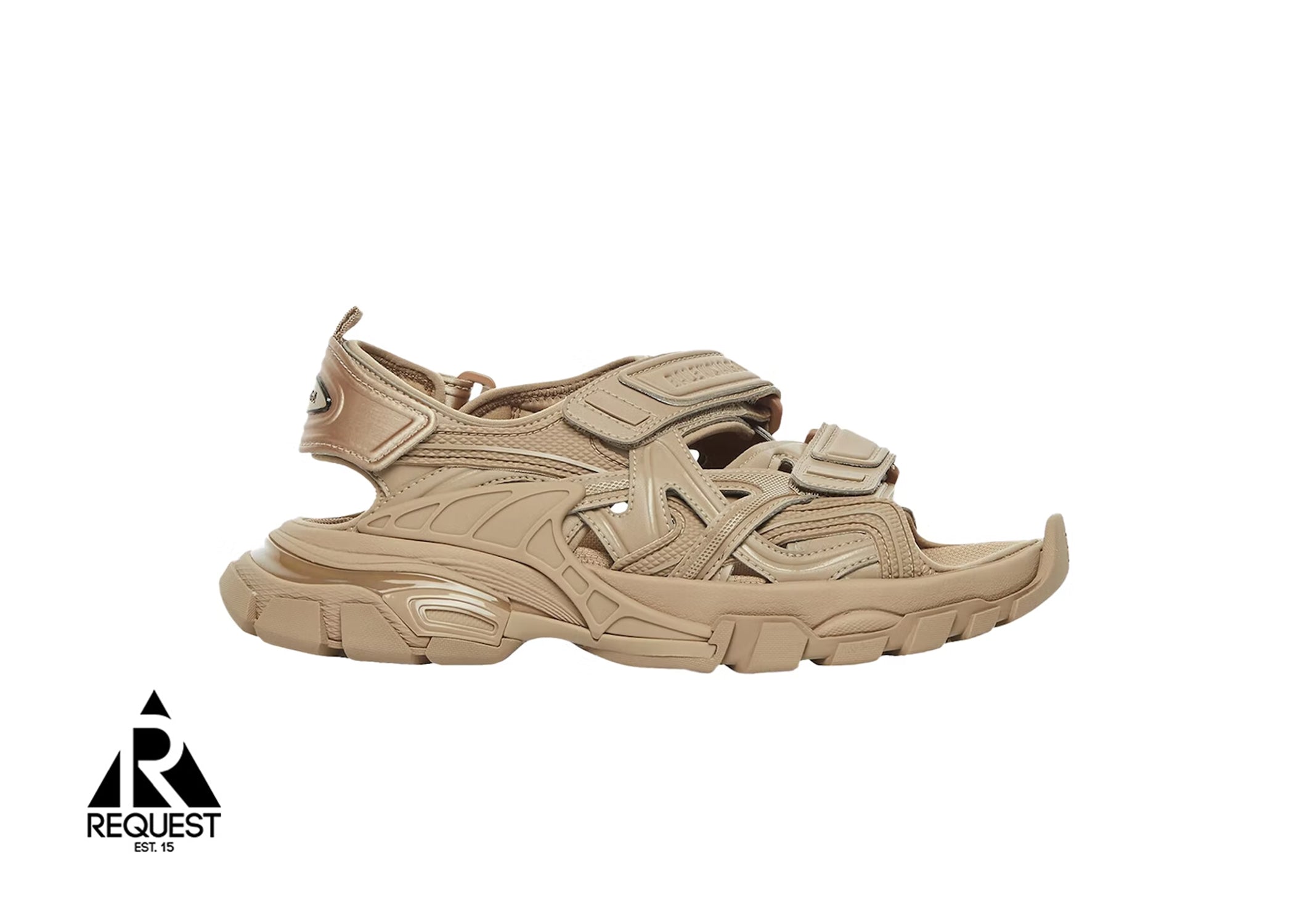 Balenciaga Track Sandal "Beige"