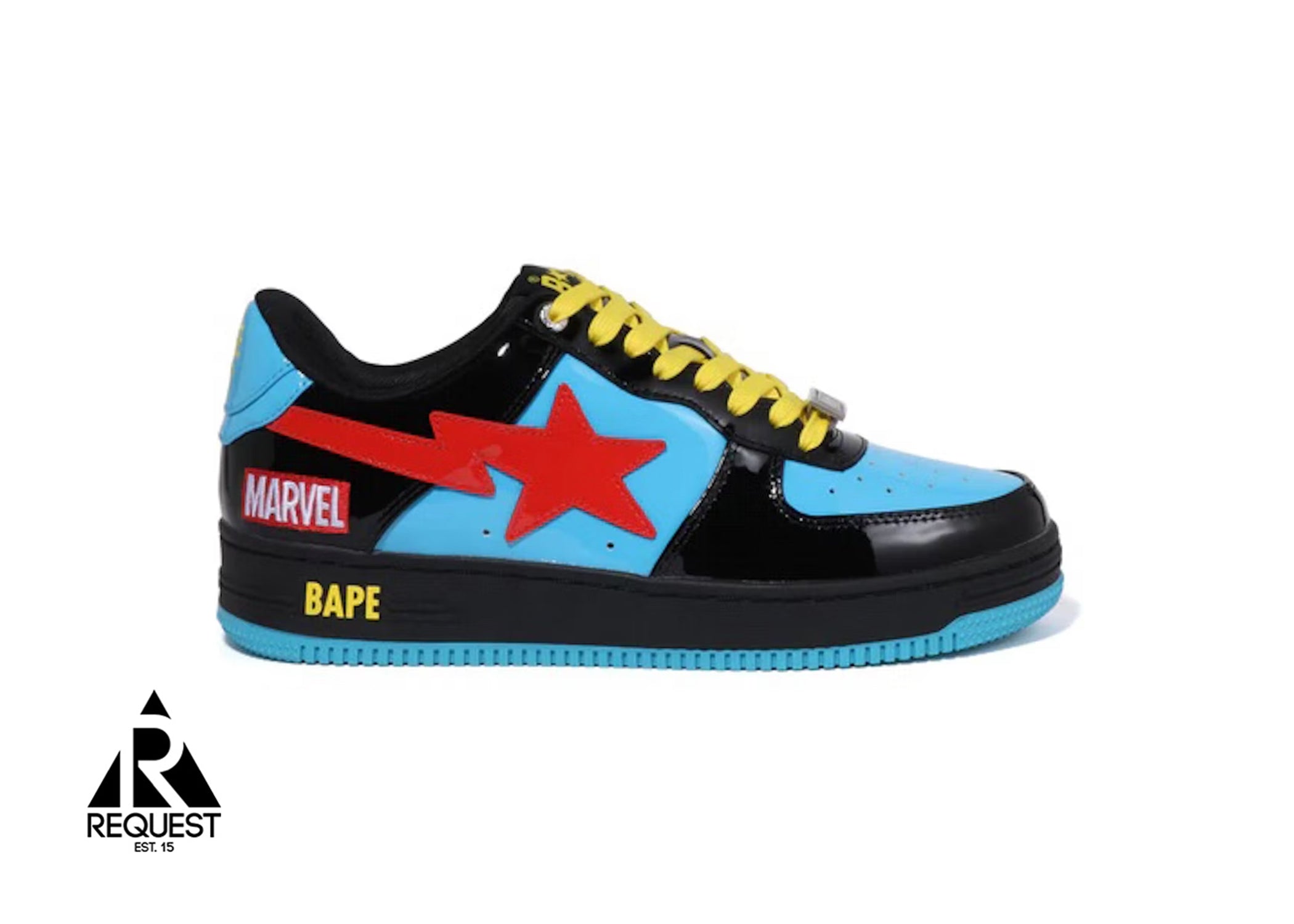 A Bathing Ape Bapesta "Black Widow"