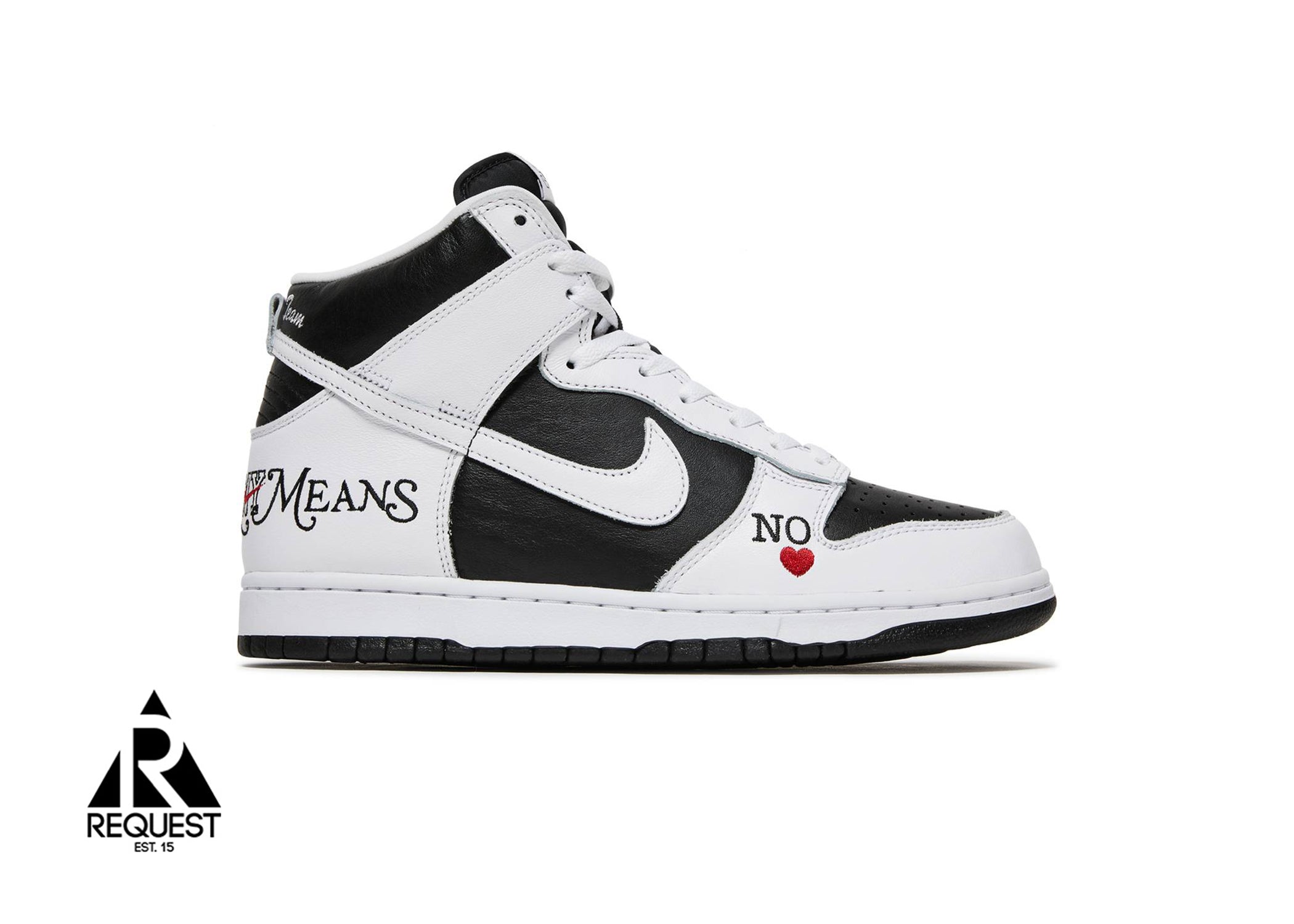 Nike SB Dunk High “Supreme By Any Means Black”