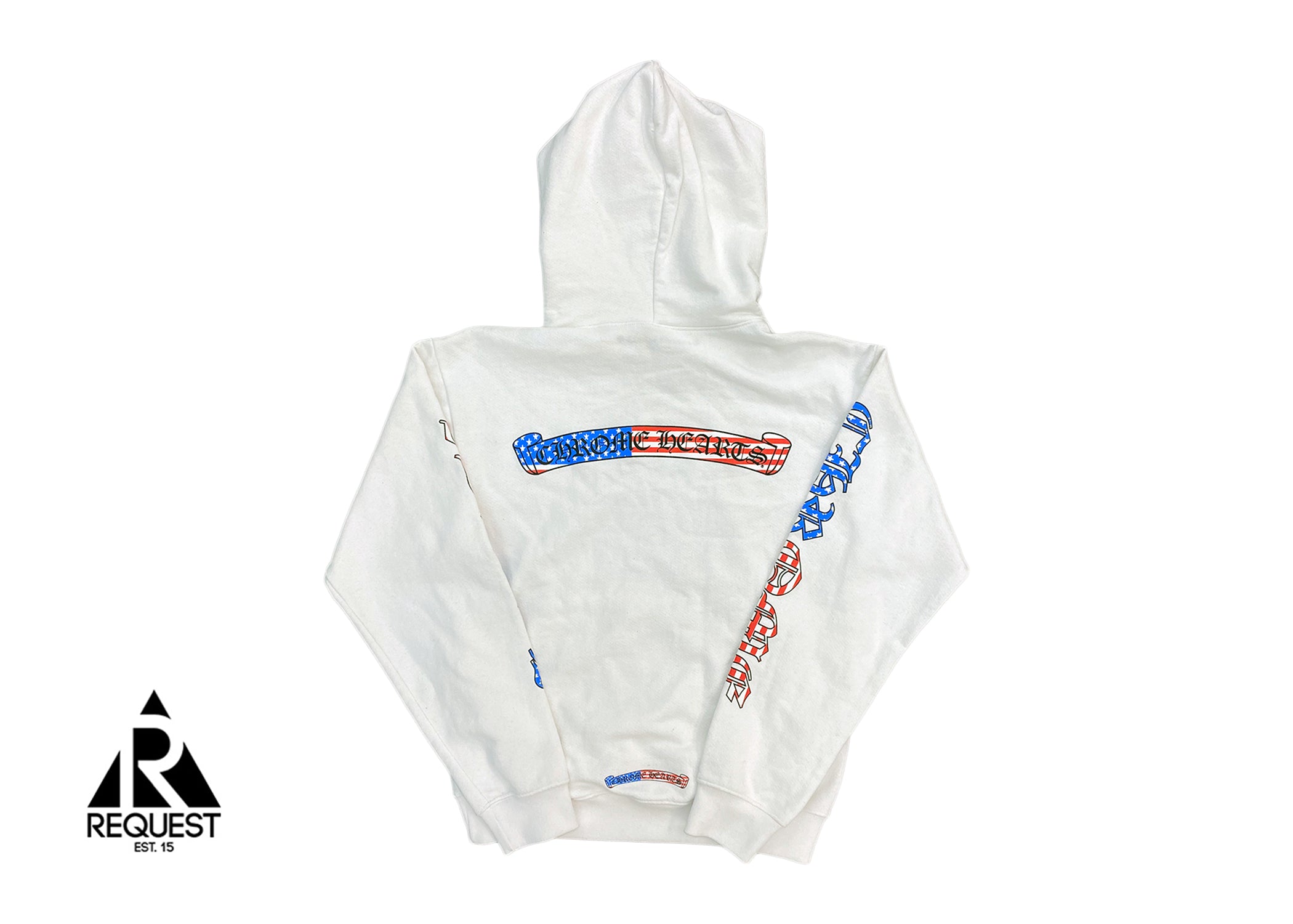 Chrome Hearts Matty Boy America Hoodie "White"
